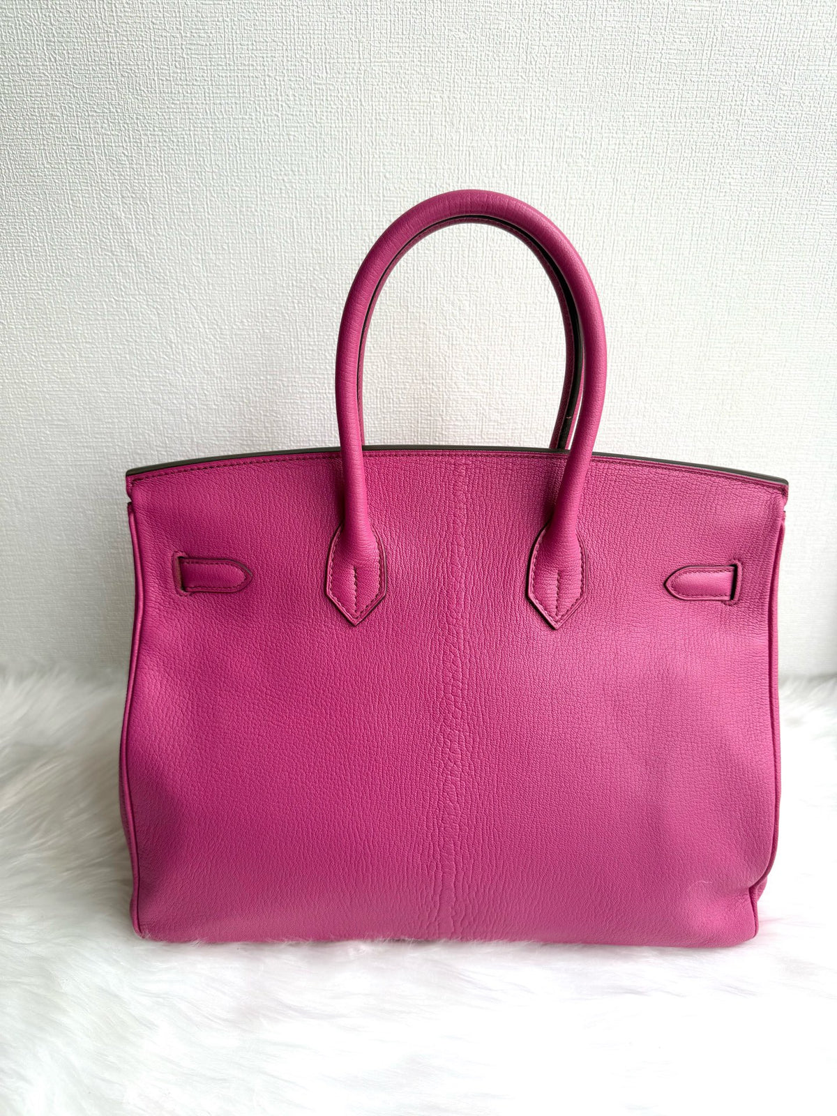 Hermes - Birkin 35 - Leather - Pink - (large)