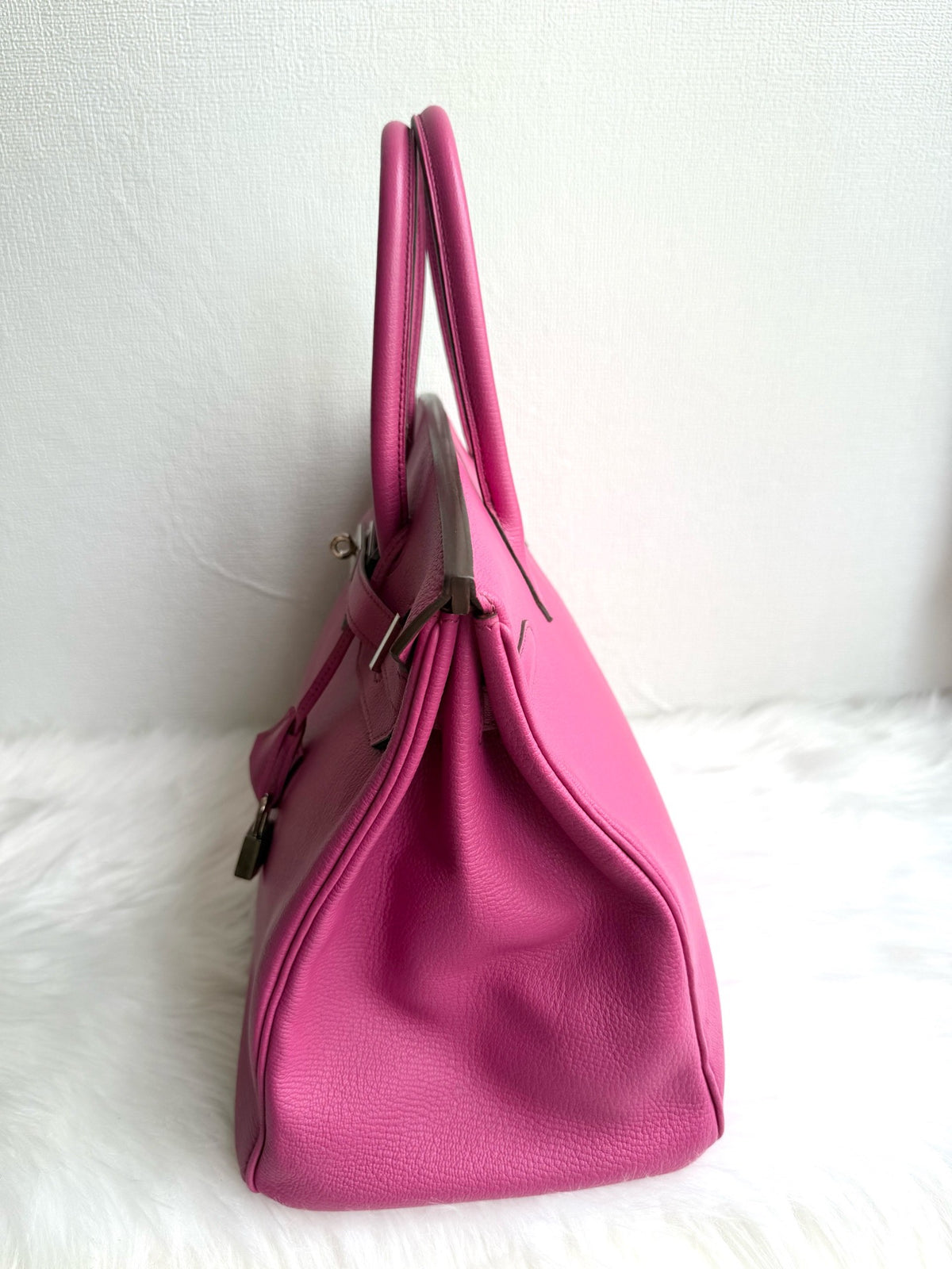Hermes - Birkin 35 - Leather - Pink - (large)