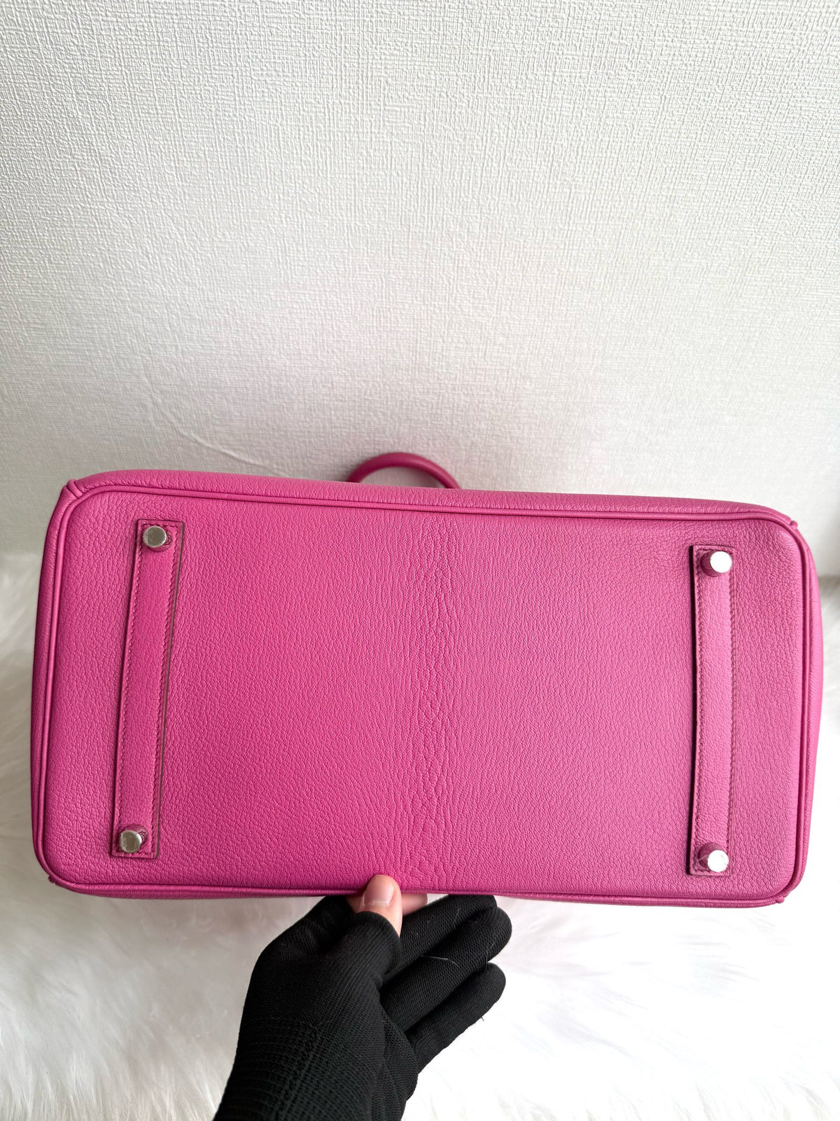 Hermes - Birkin 35 - Leather - Pink - (large)