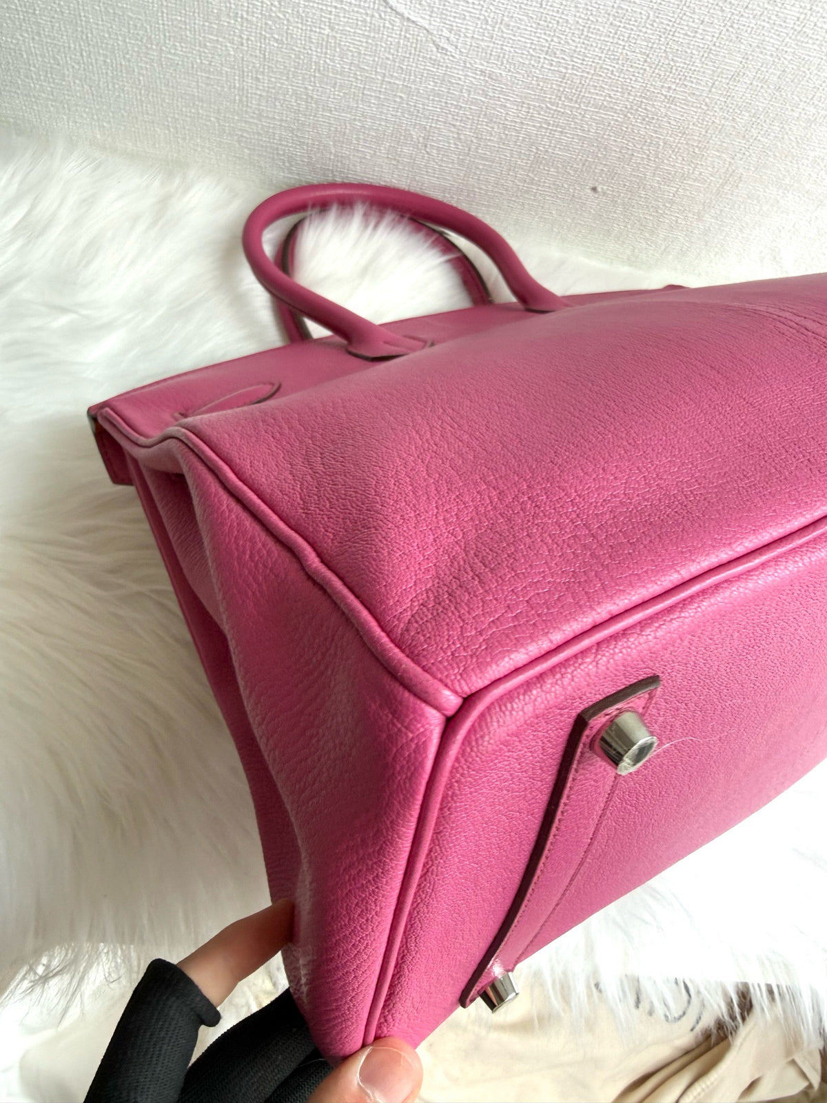 Hermes - Birkin 35 - Leather - Pink - (large)