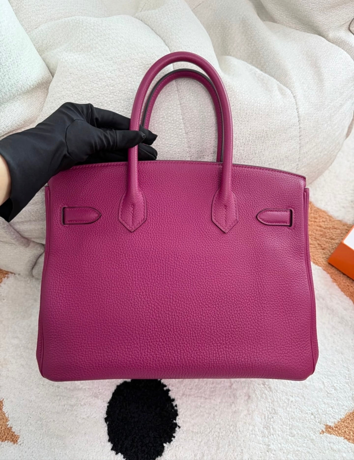 Hermes - Birkin 35 - Leather - Purple - (large)