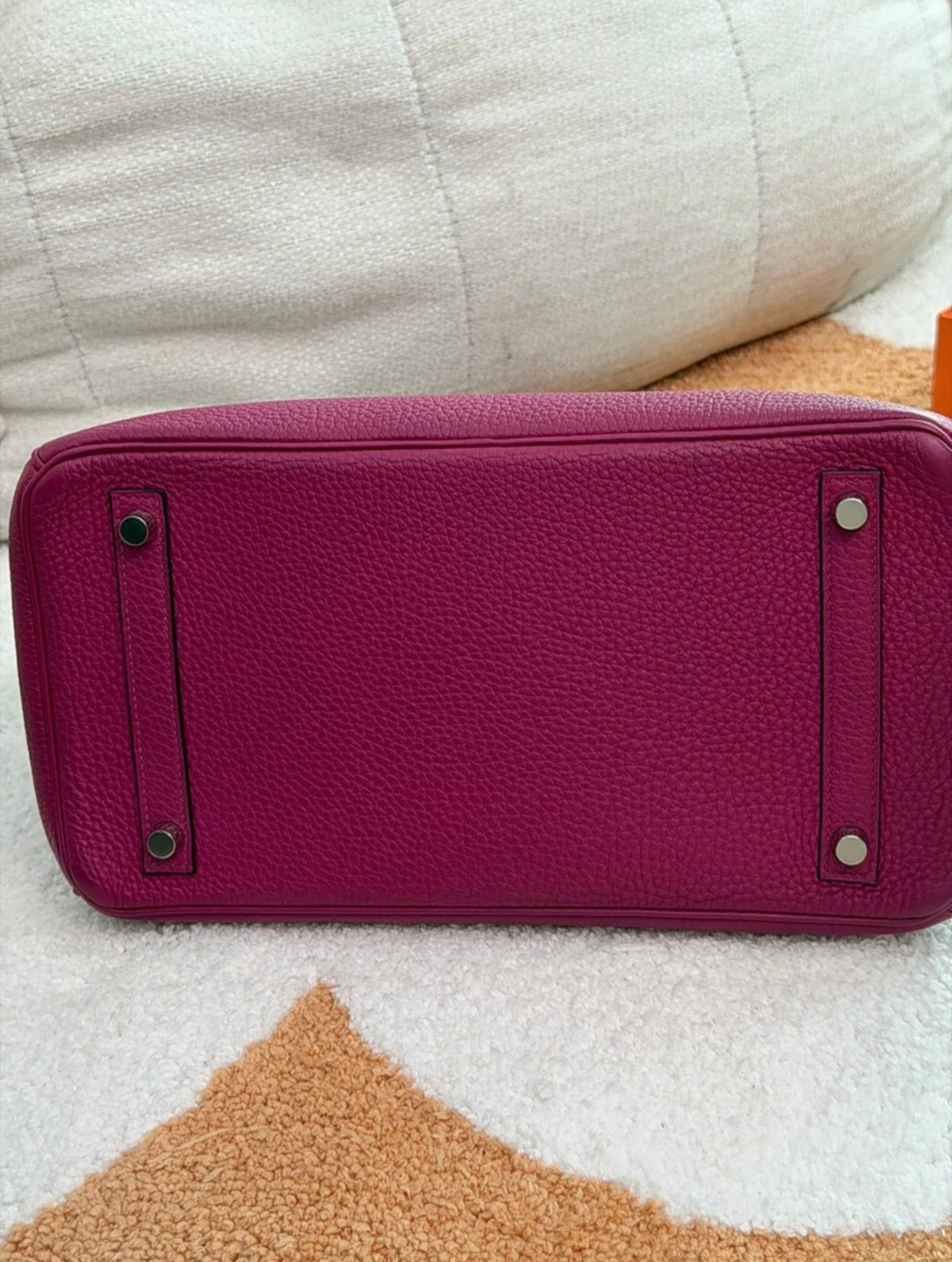 Hermes - Birkin 35 - Leather - Purple - (large)