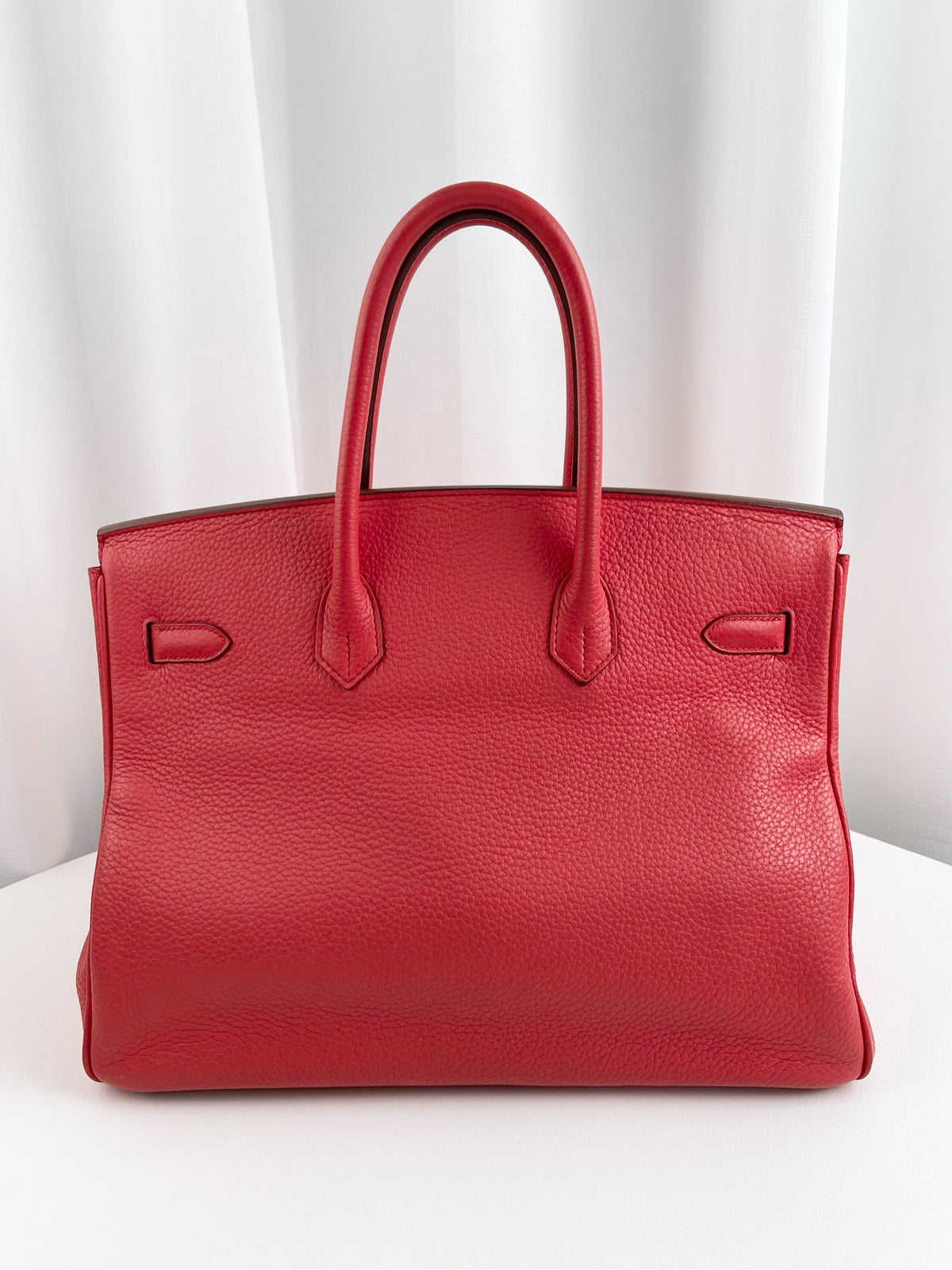 Hermes - Birkin 35 - Leather - Red - (Large)