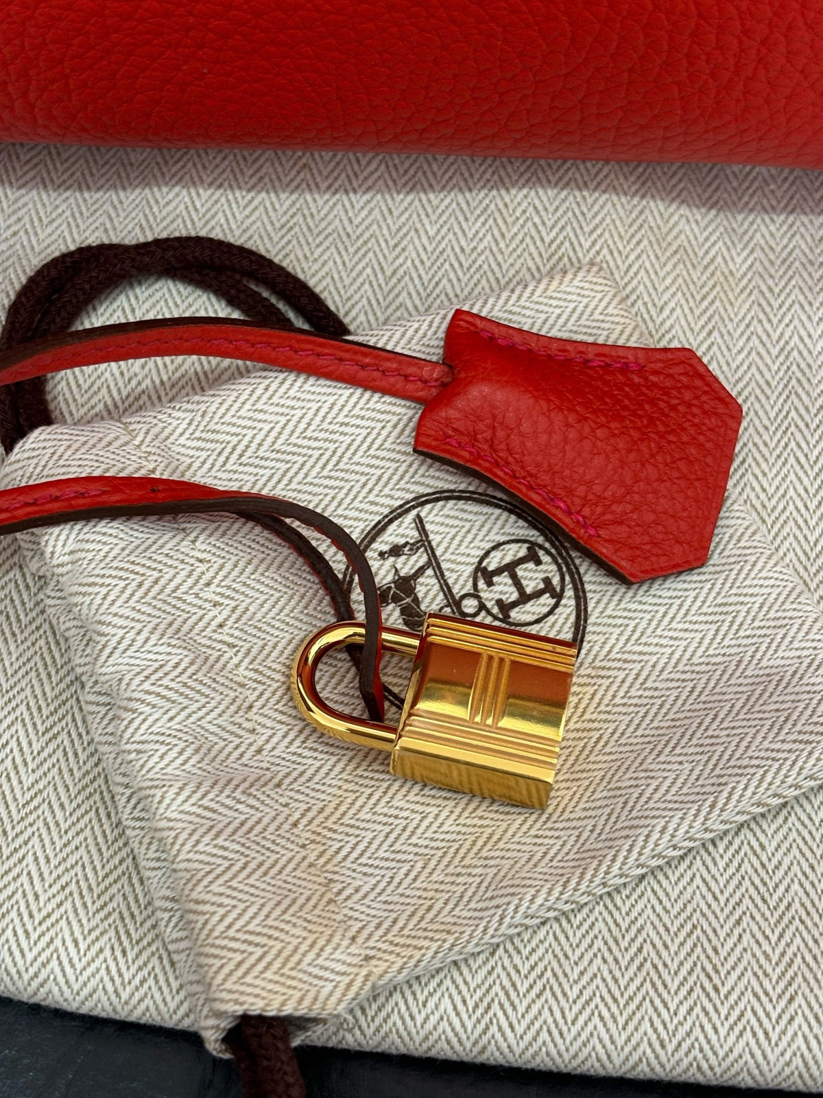 Hermes - Birkin 35 - Leather - Red - (large)