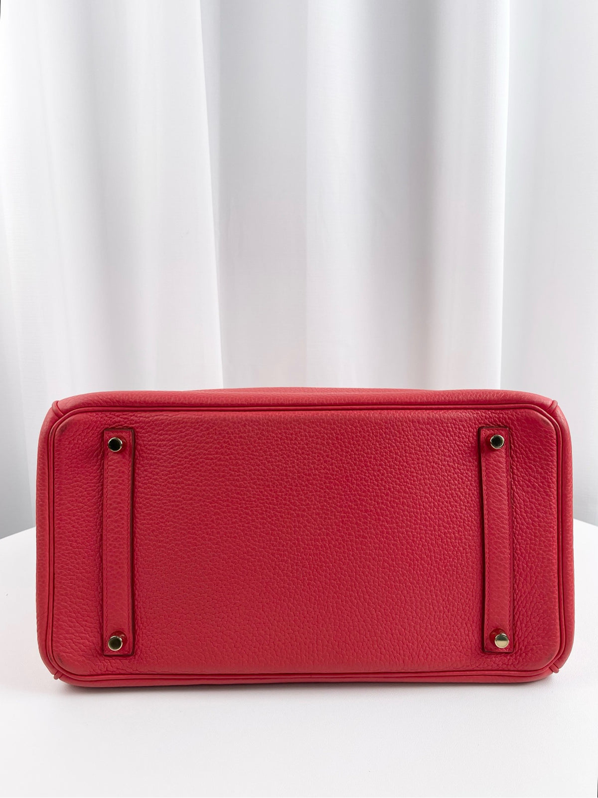Hermes - Birkin 35 - Leather - Red - (Large)