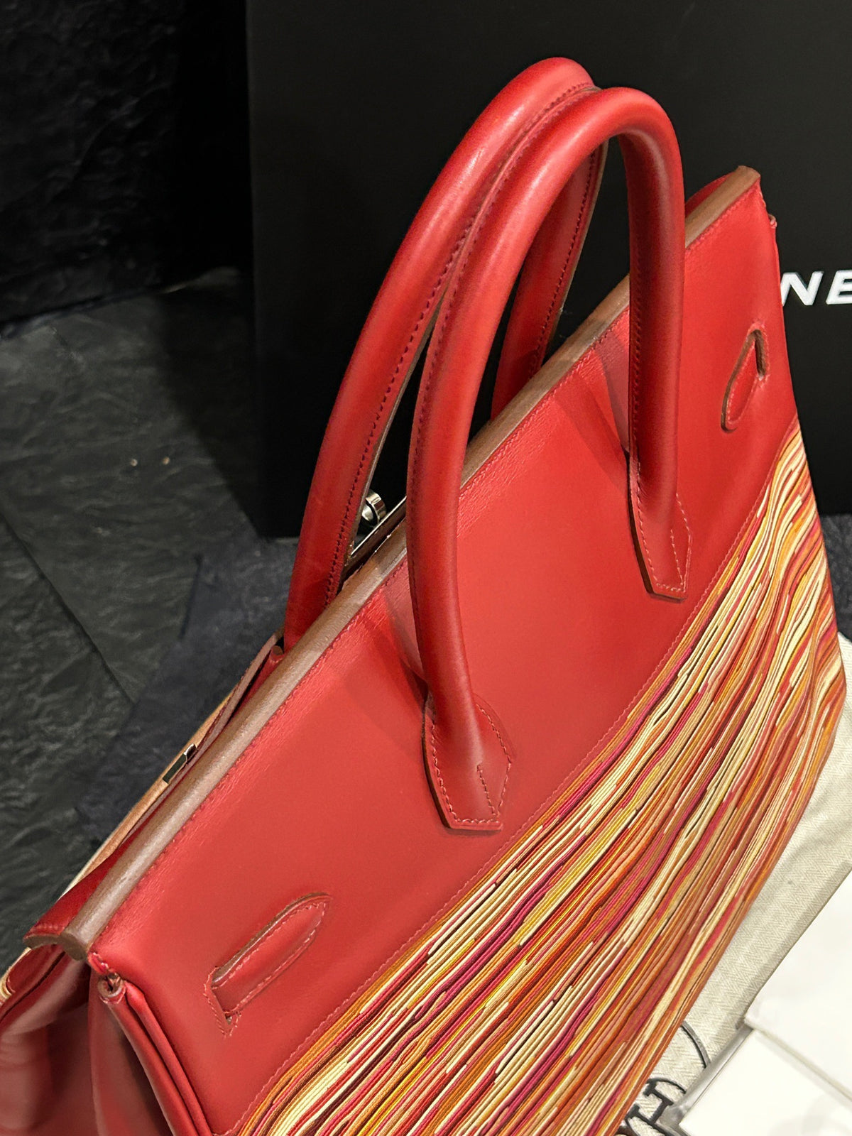 Hermes - Birkin 35 - Leather - Red - (Large)