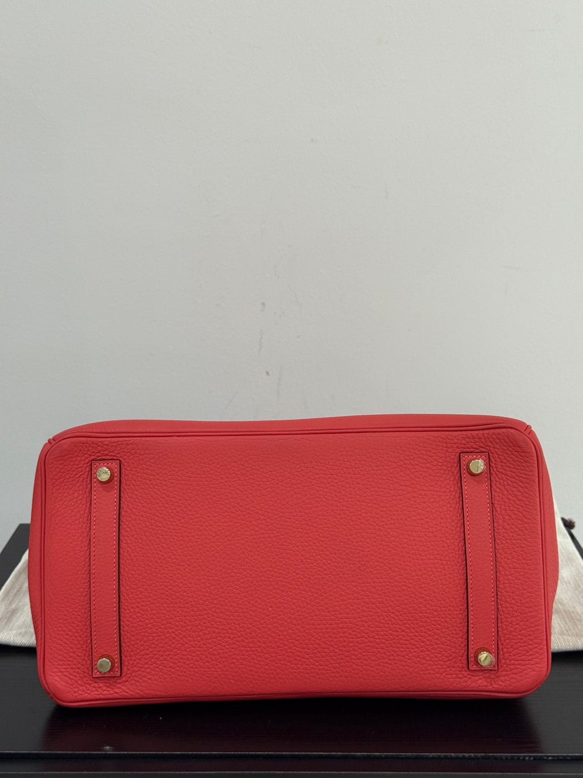 Hermes - Birkin 35 - Leather - Red - (large)