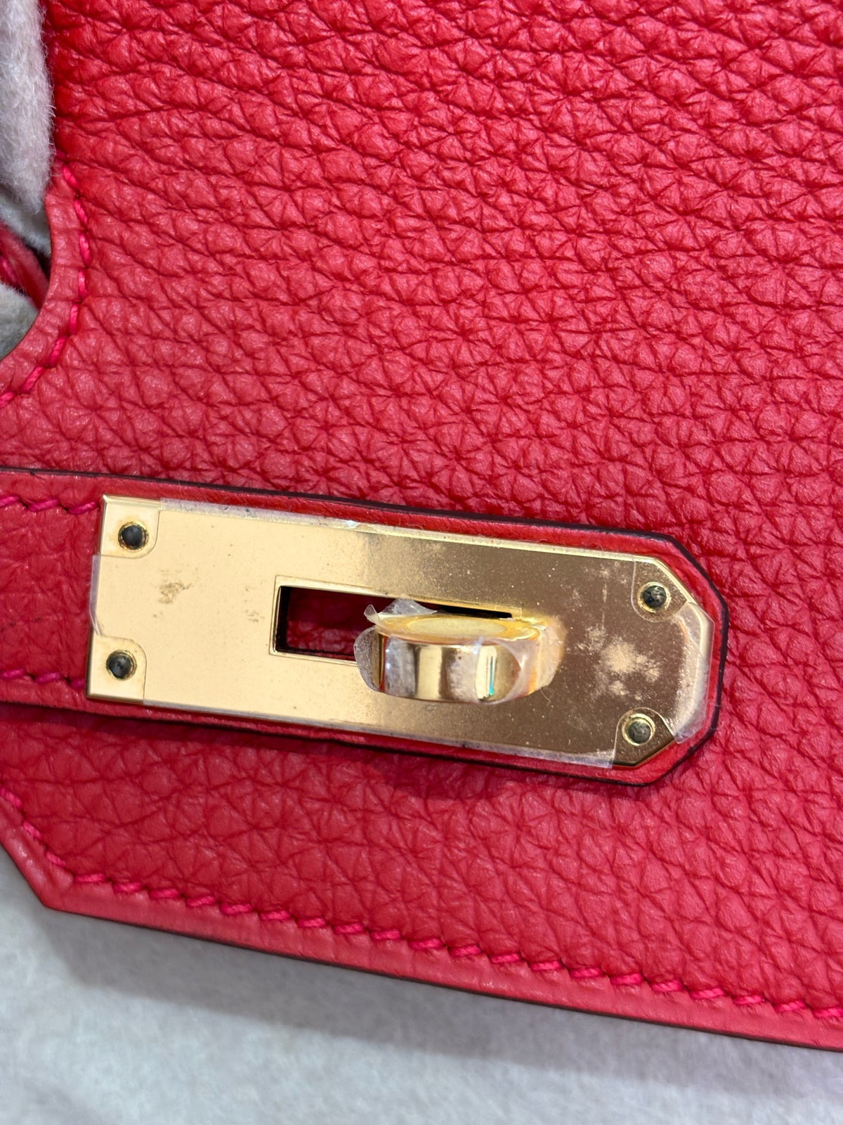 Hermes - Birkin 35 - Leather - Red - (large)