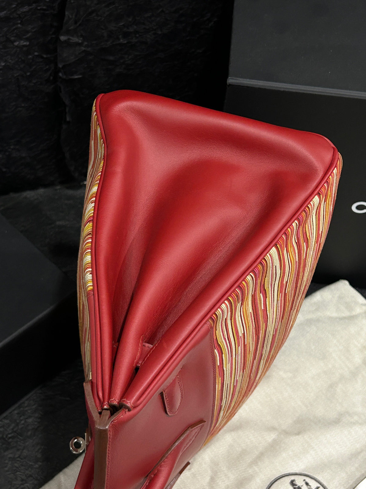 Hermes - Birkin 35 - Leather - Red - (Large)