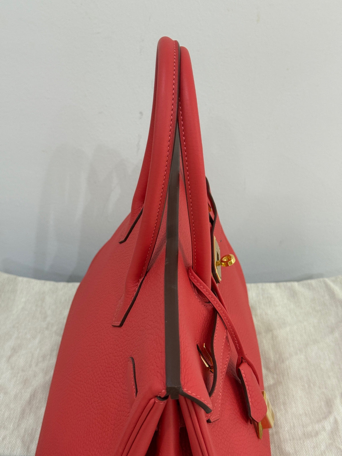 Hermes - Birkin 35 - Leather - Red - (large)