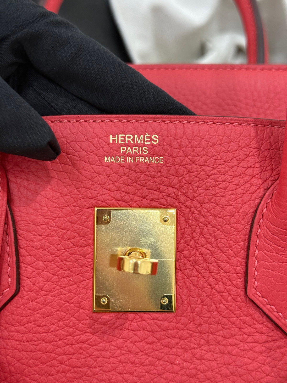 Hermes - Birkin 35 - Leather - Red - (large)