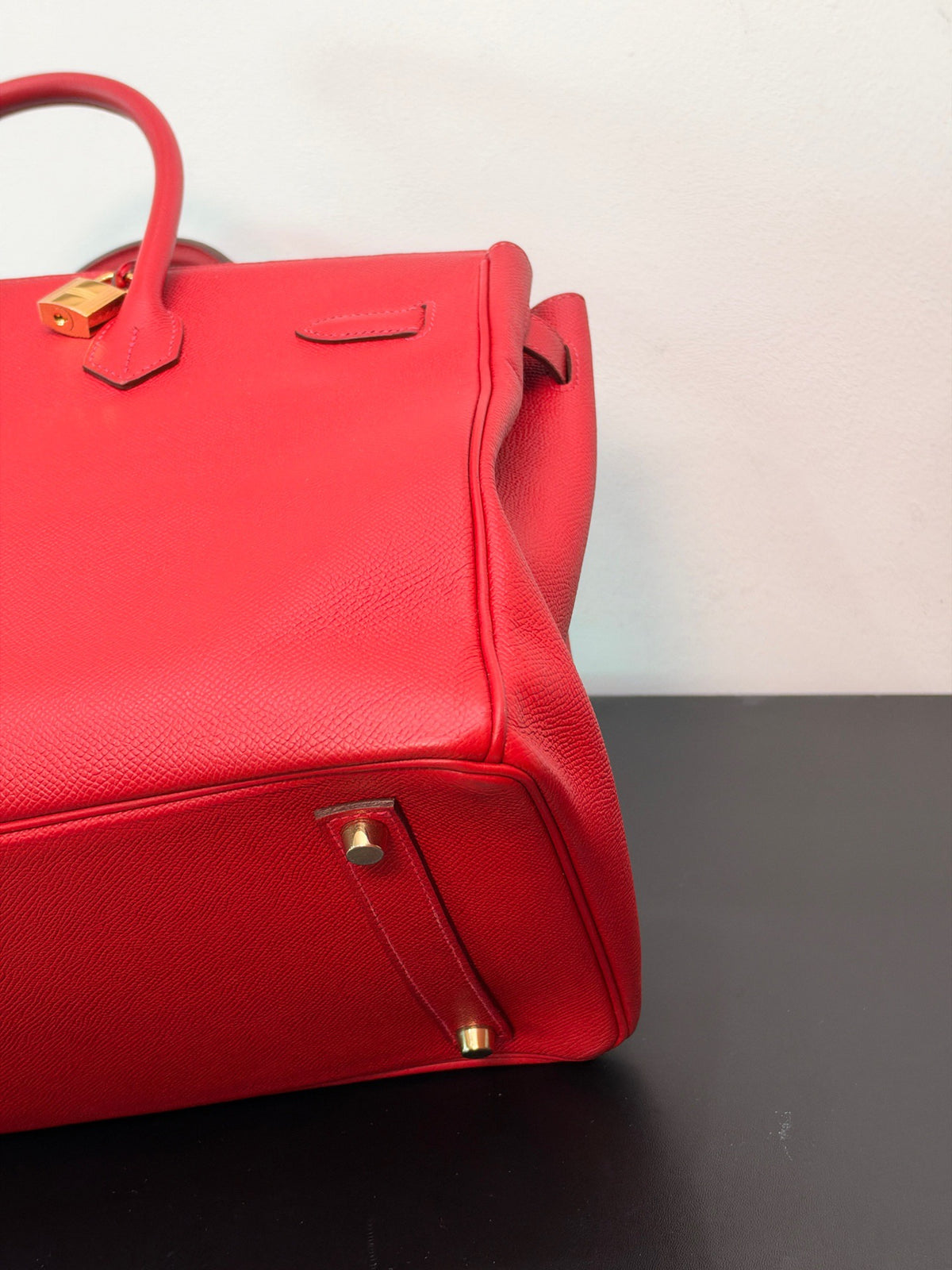 Hermes - Birkin 35 - Leather - Red - (large)