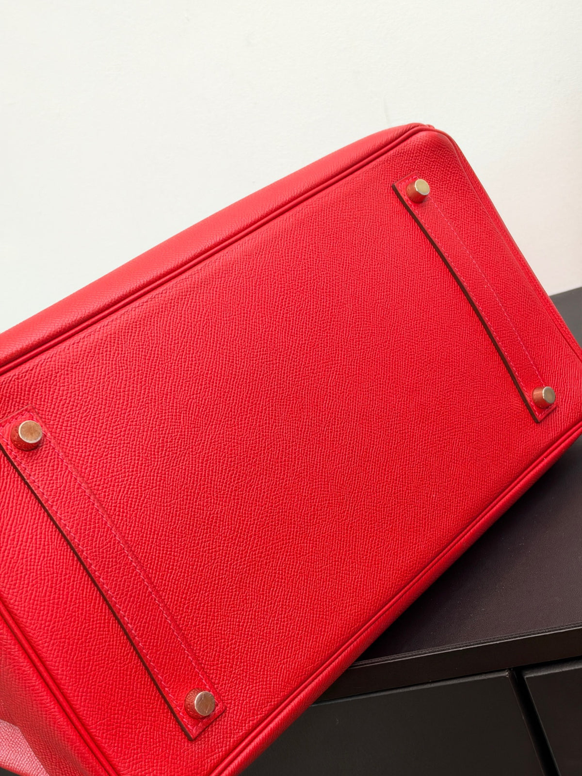 Hermes - Birkin 35 - Leather - Red - (large)