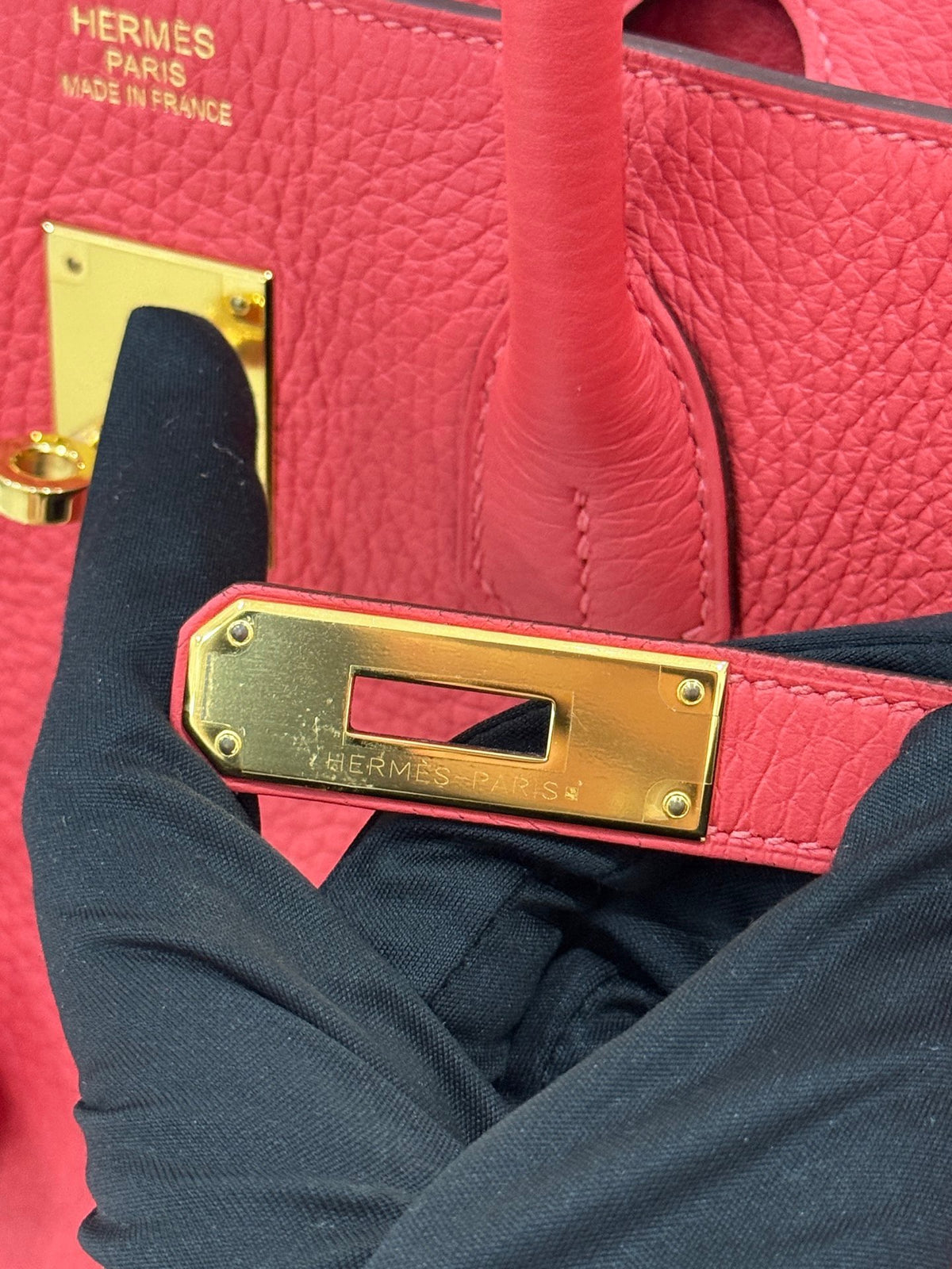 Hermes - Birkin 35 - Leather - Red - (large)