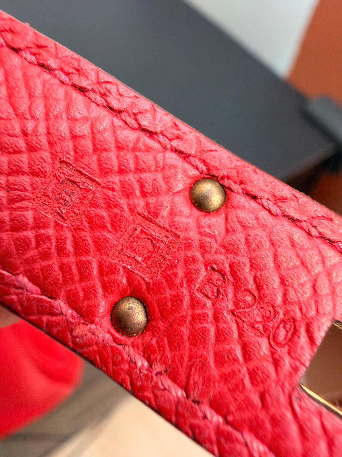 Hermes - Birkin 35 - Leather - Red - (large)