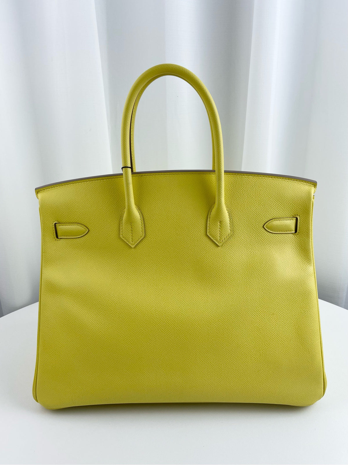 Hermes - Birkin 35 - Leather - Yellow - (large)