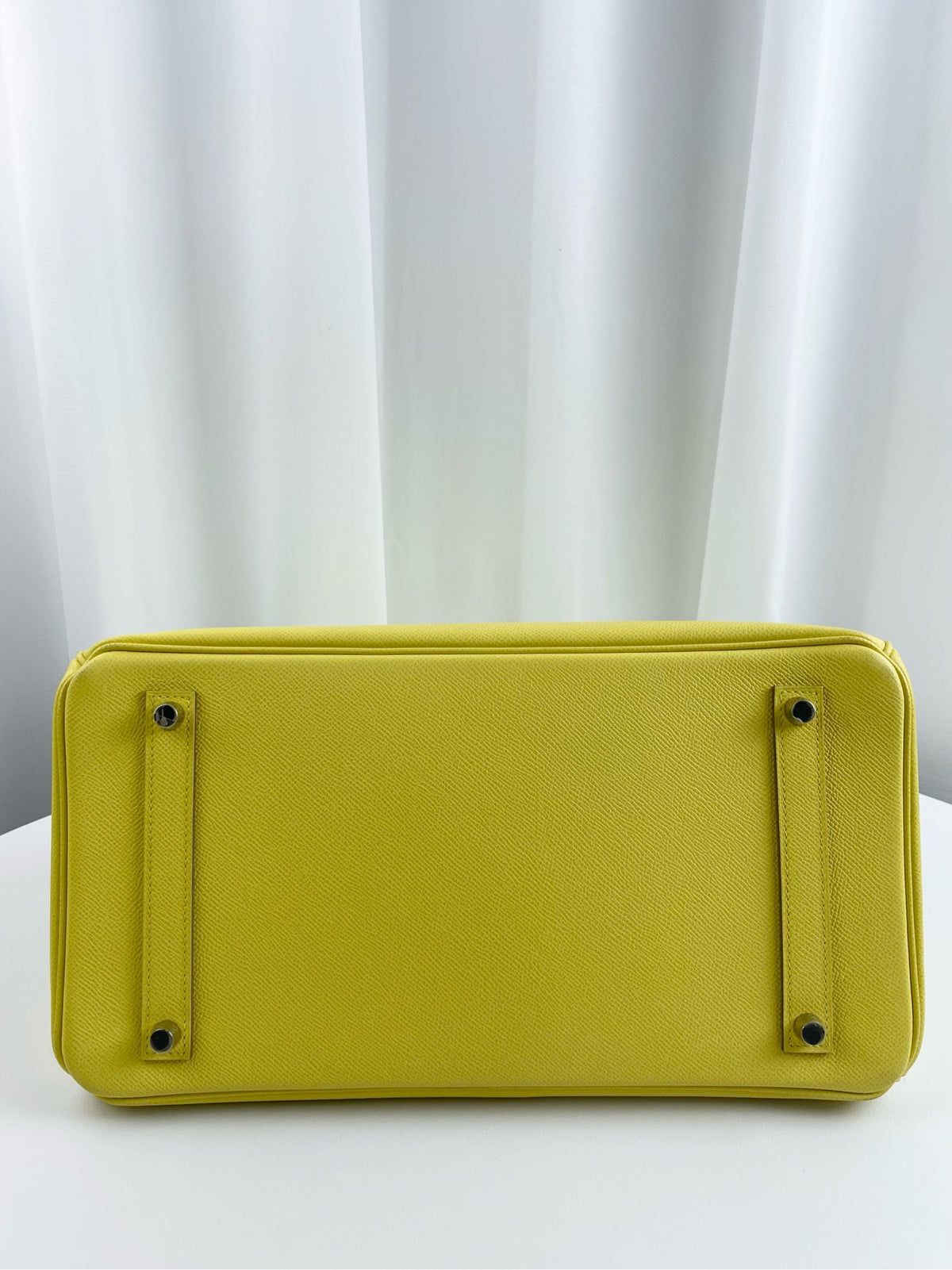 Hermes - Birkin 35 - Leather - Yellow - (large)