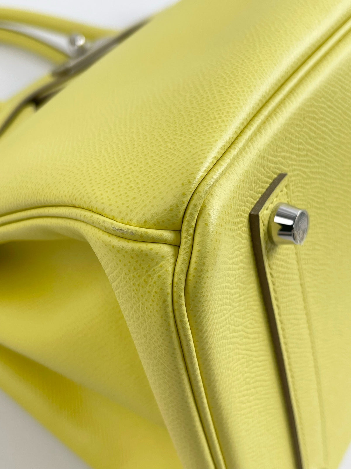 Hermes - Birkin 35 - Leather - Yellow - (large)