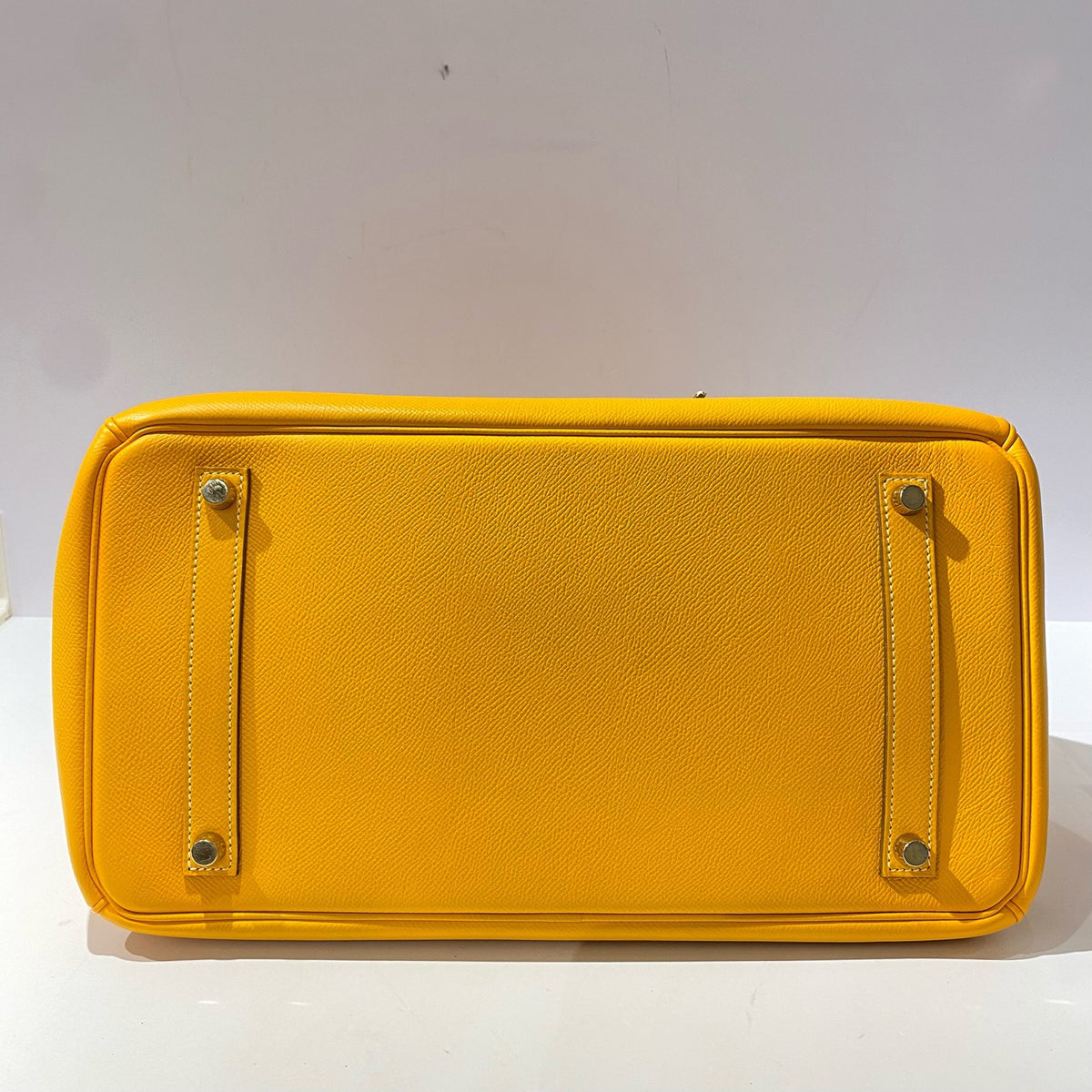 Hermes - Birkin 35 - Leather - Yellow - (large)