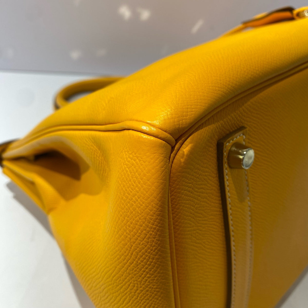 Hermes - Birkin 35 - Leather - Yellow - (large)