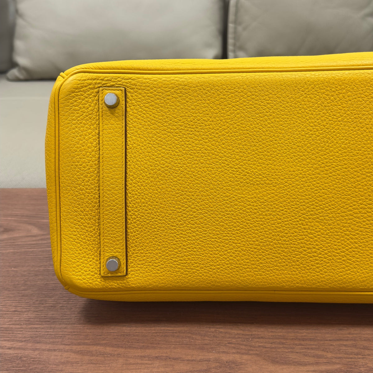 Hermes - Birkin 35 - Leather - Yellow - (Large)