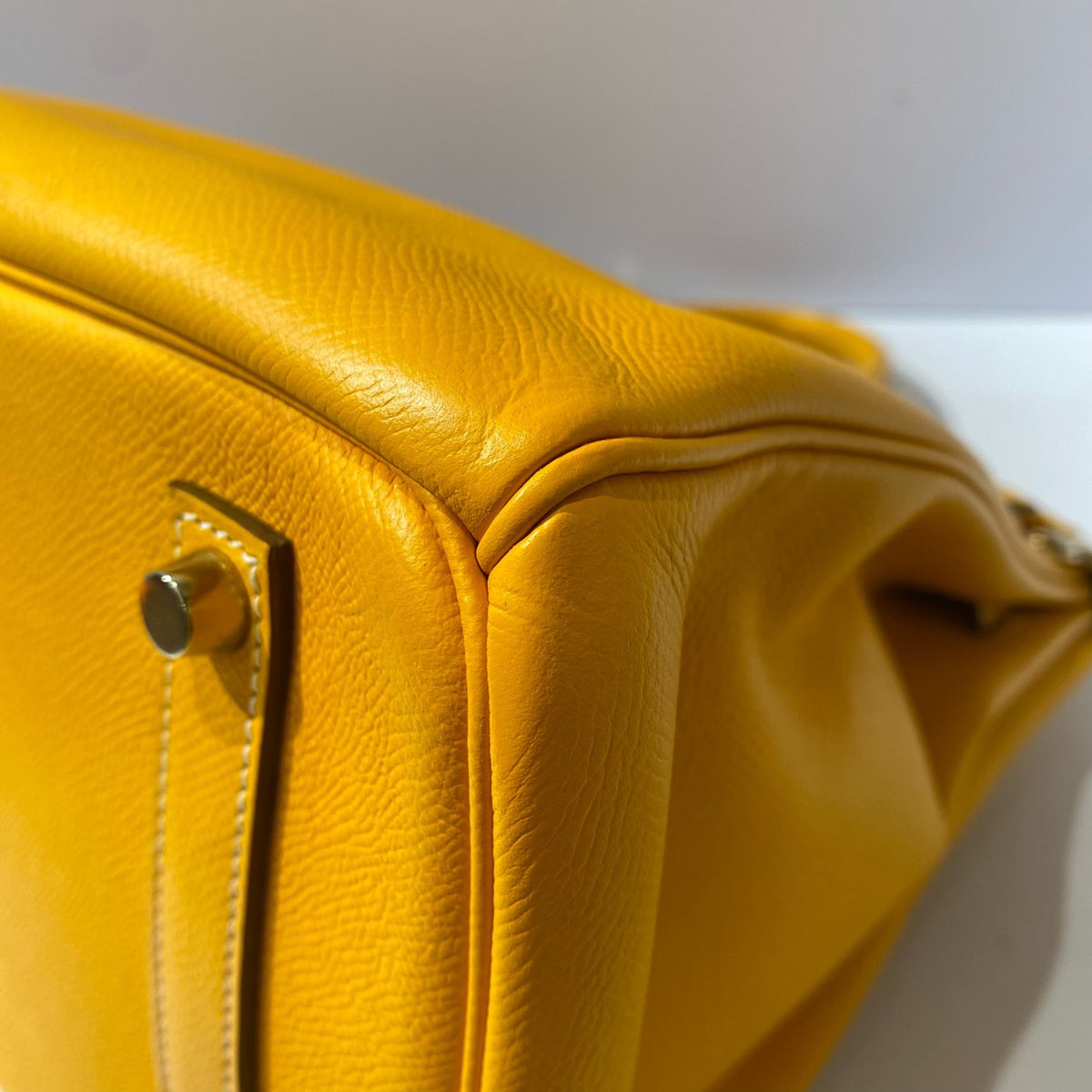 Hermes - Birkin 35 - Leather - Yellow - (large)