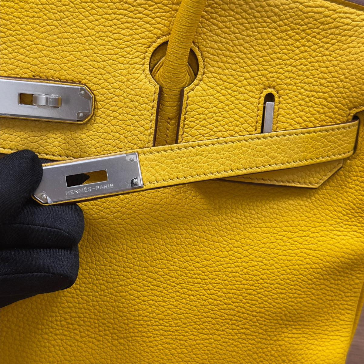 Hermes - Birkin 35 - Leather - Yellow - (Large)