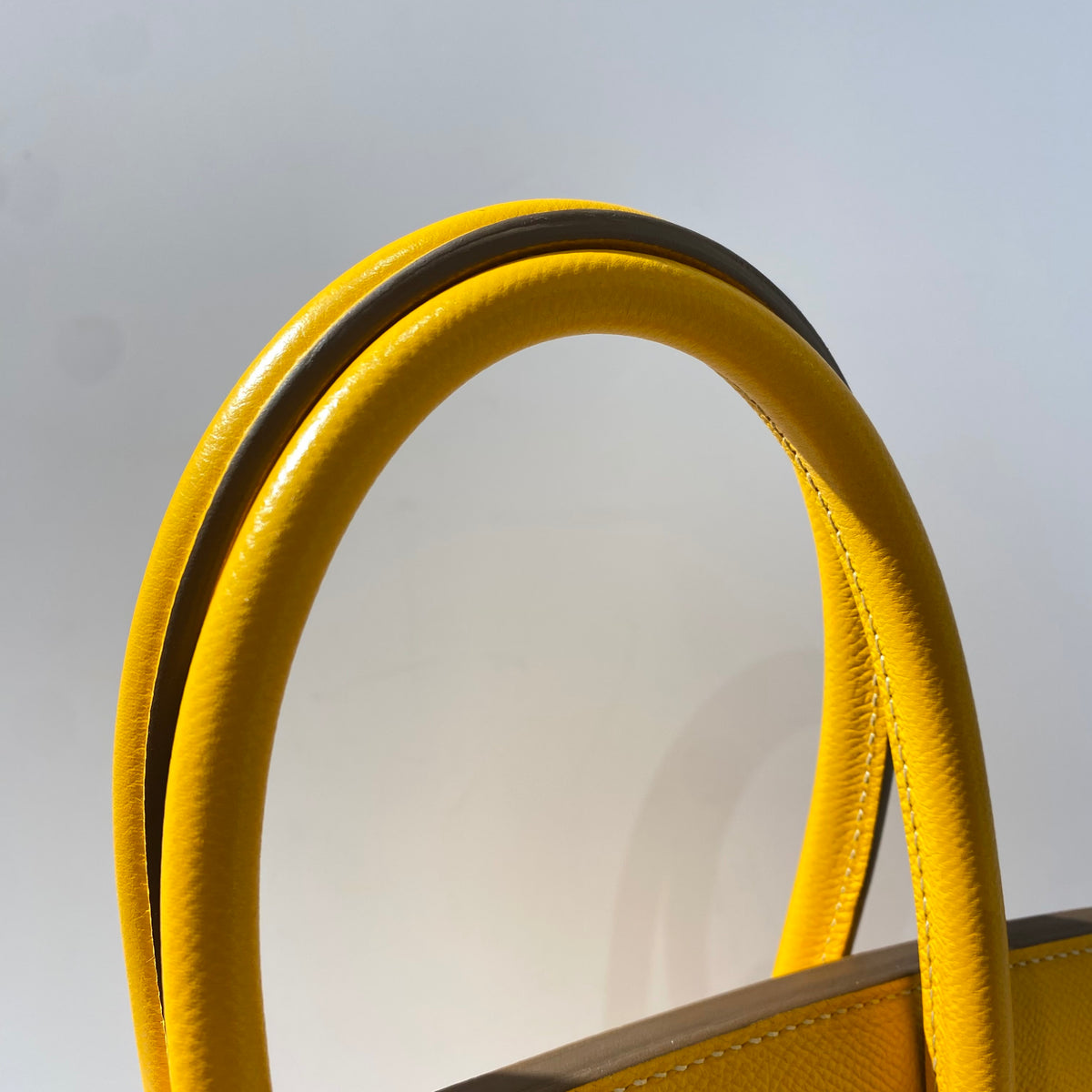 Hermes - Birkin 35 - Leather - Yellow - (large)