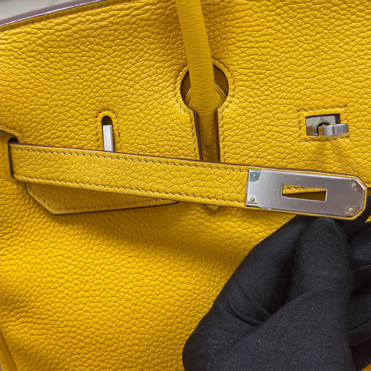 Hermes - Birkin 35 - Leather - Yellow - (Large)