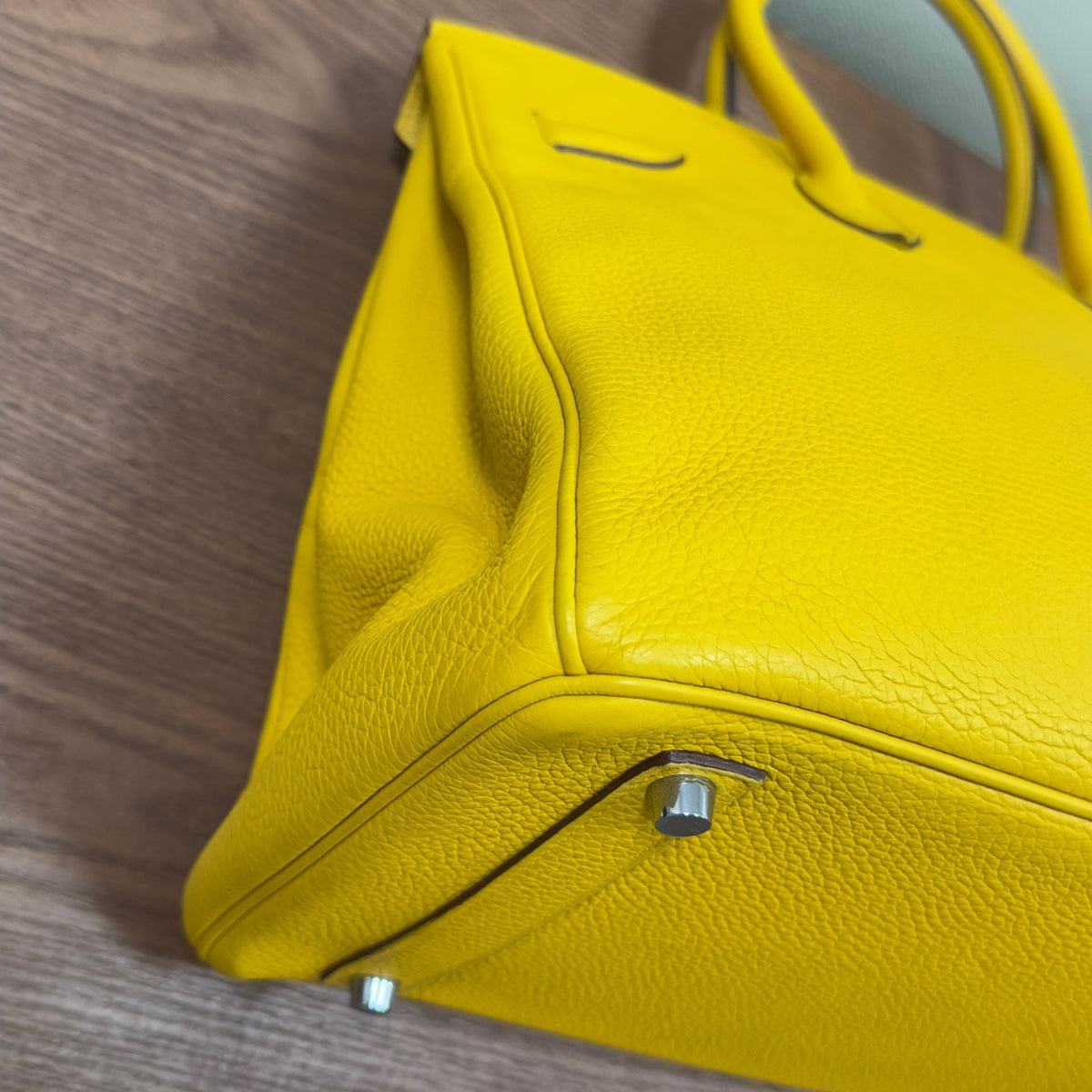 Hermes - Birkin 35 - Leather - Yellow - (Large)