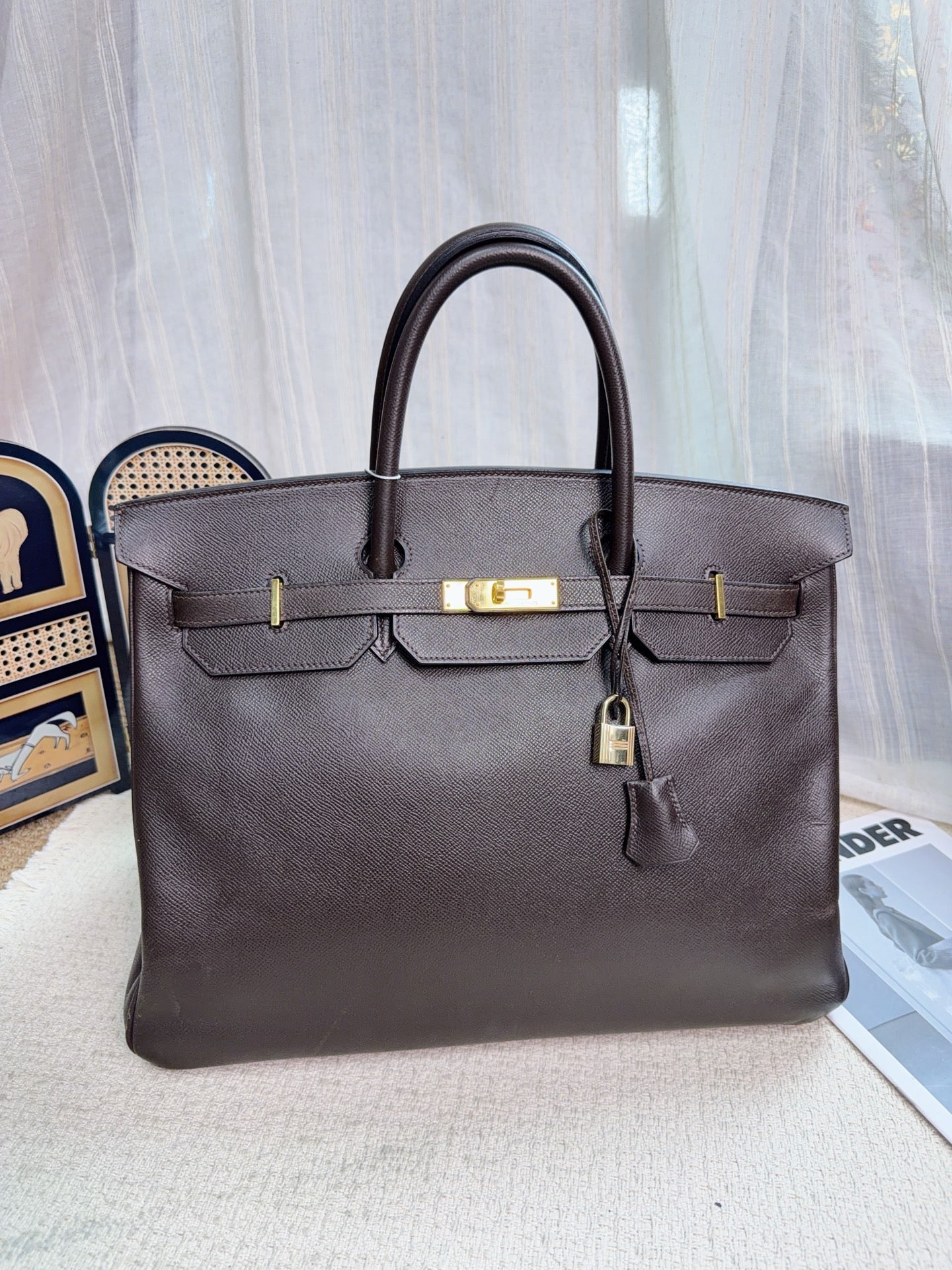 Hermès - Birkin - Leather - Brown - (large)