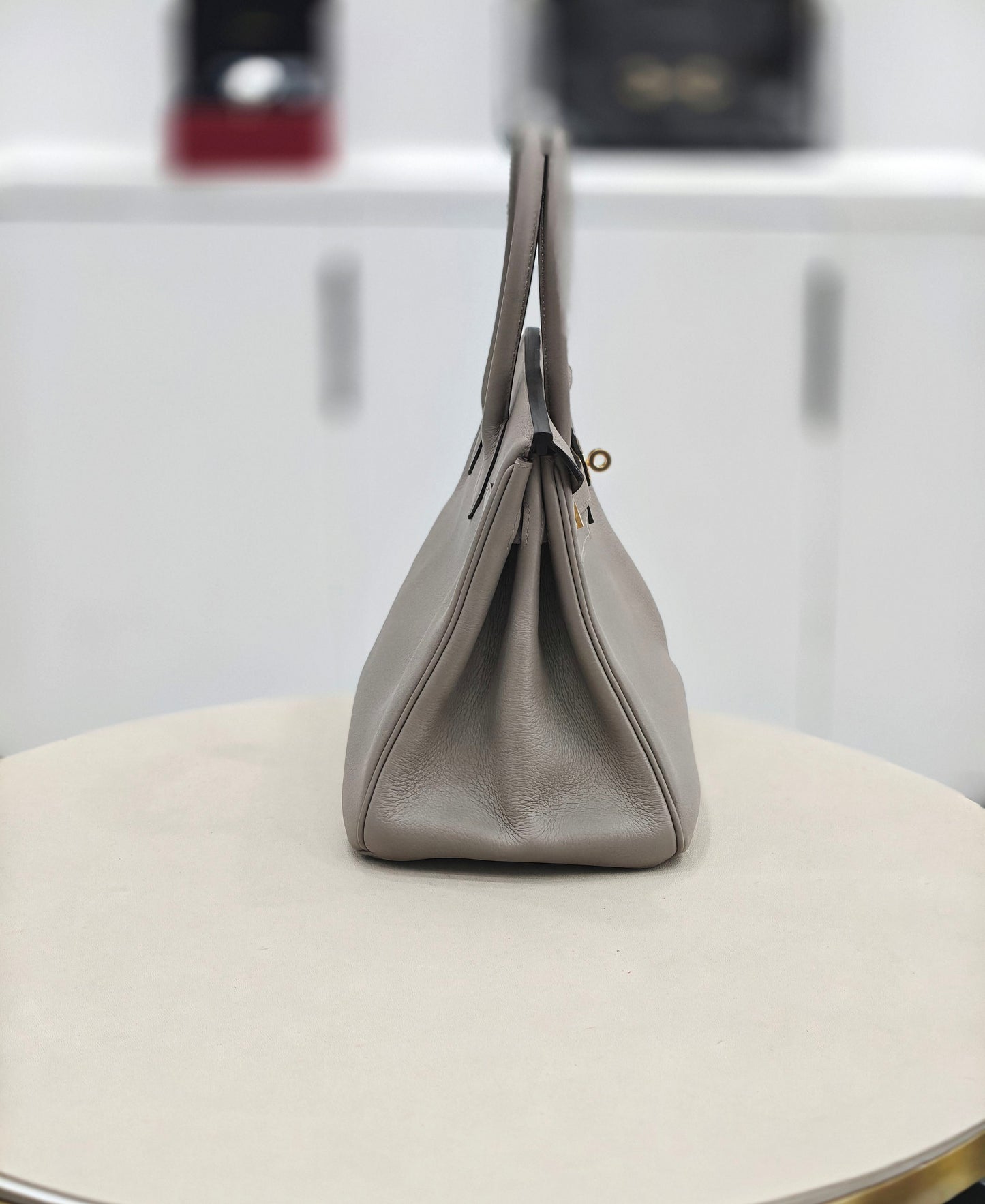 Hermès - Birkin - Leather - Grey - (30)