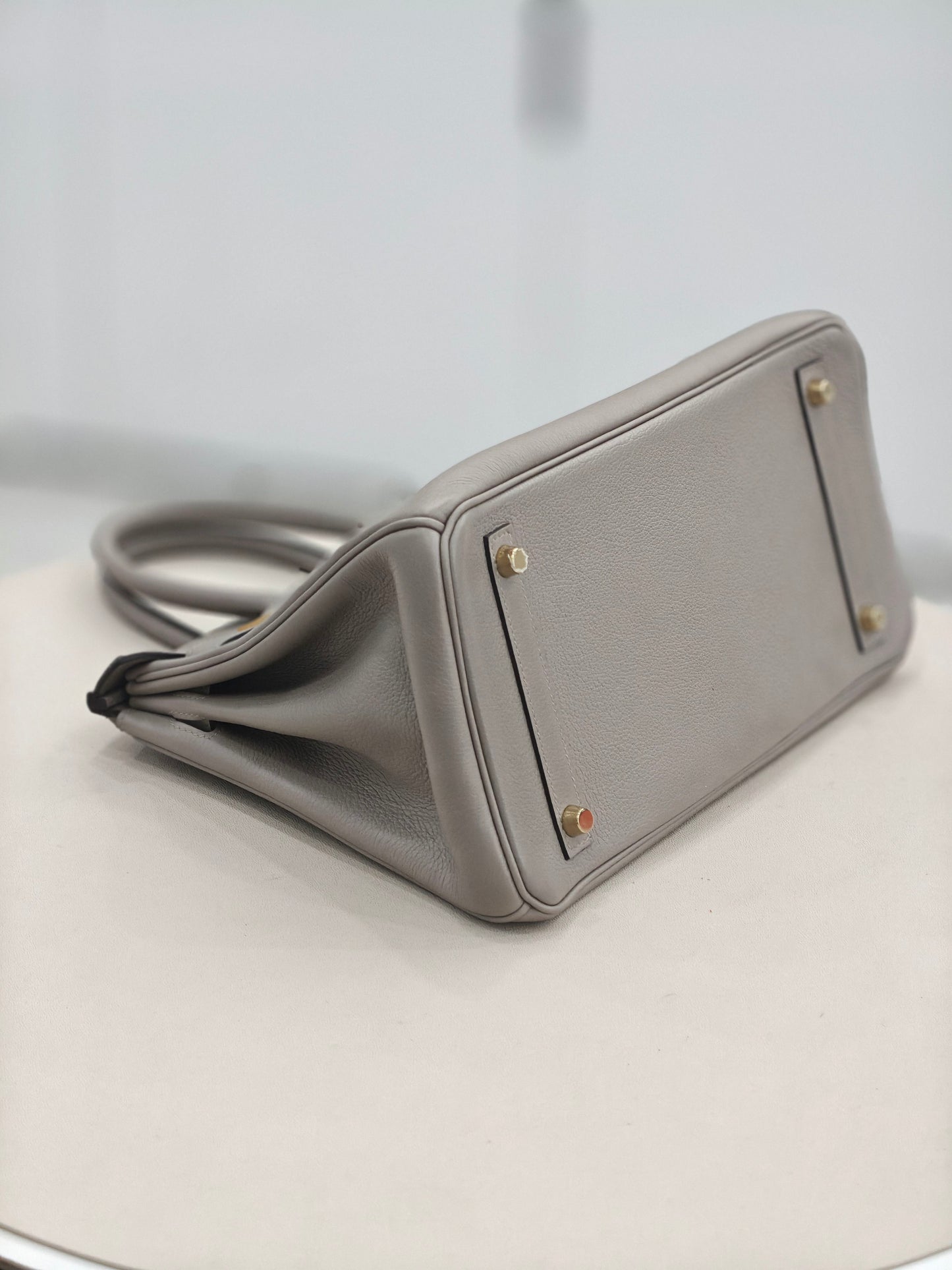 Hermès - Birkin - Leather - Grey - (30)