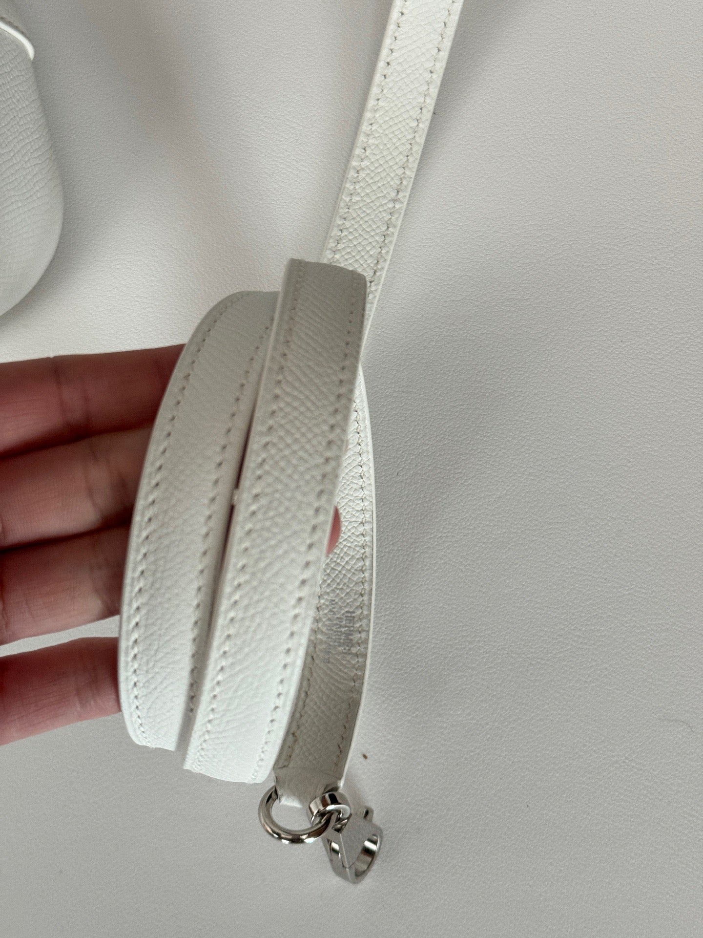 Hermès - Bolide 31 - Epsom leather - White with Silver-Tone Hardware - (medium)