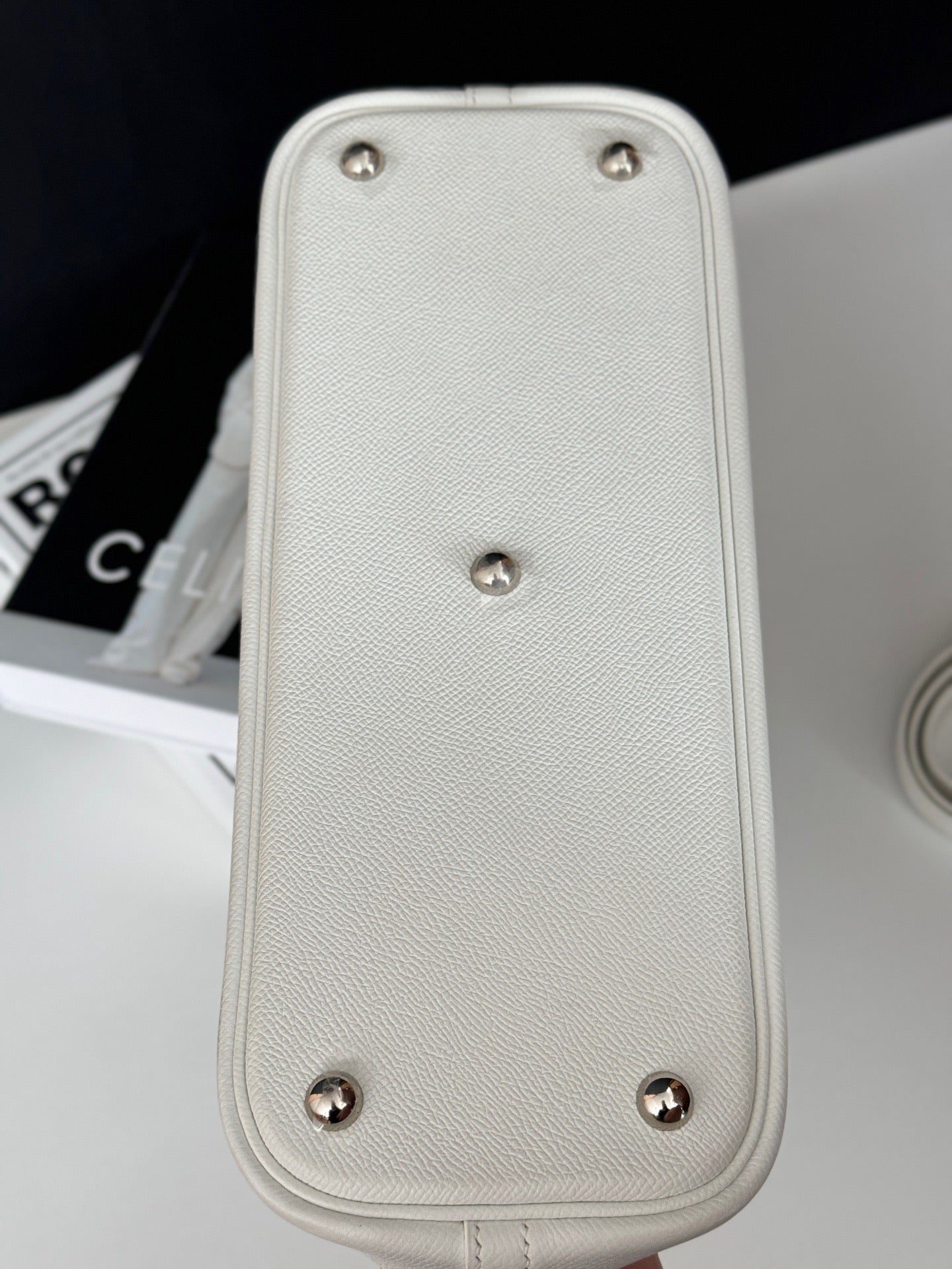 Hermès - Bolide 31 - Epsom leather - White with Silver-Tone Hardware - (medium)