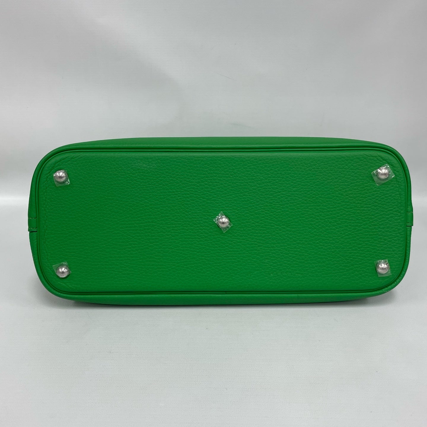 Hermès - Bolide 35 - Taurillon Clemence leather - Bamboo Green with Silver-Tone Hardware - (large)