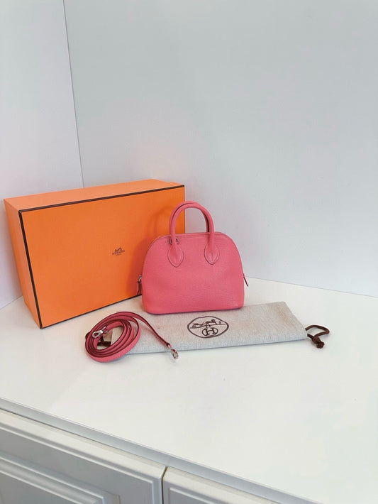 Hermès - Bolide - Exotic leathers - Other - Pink - (mini)