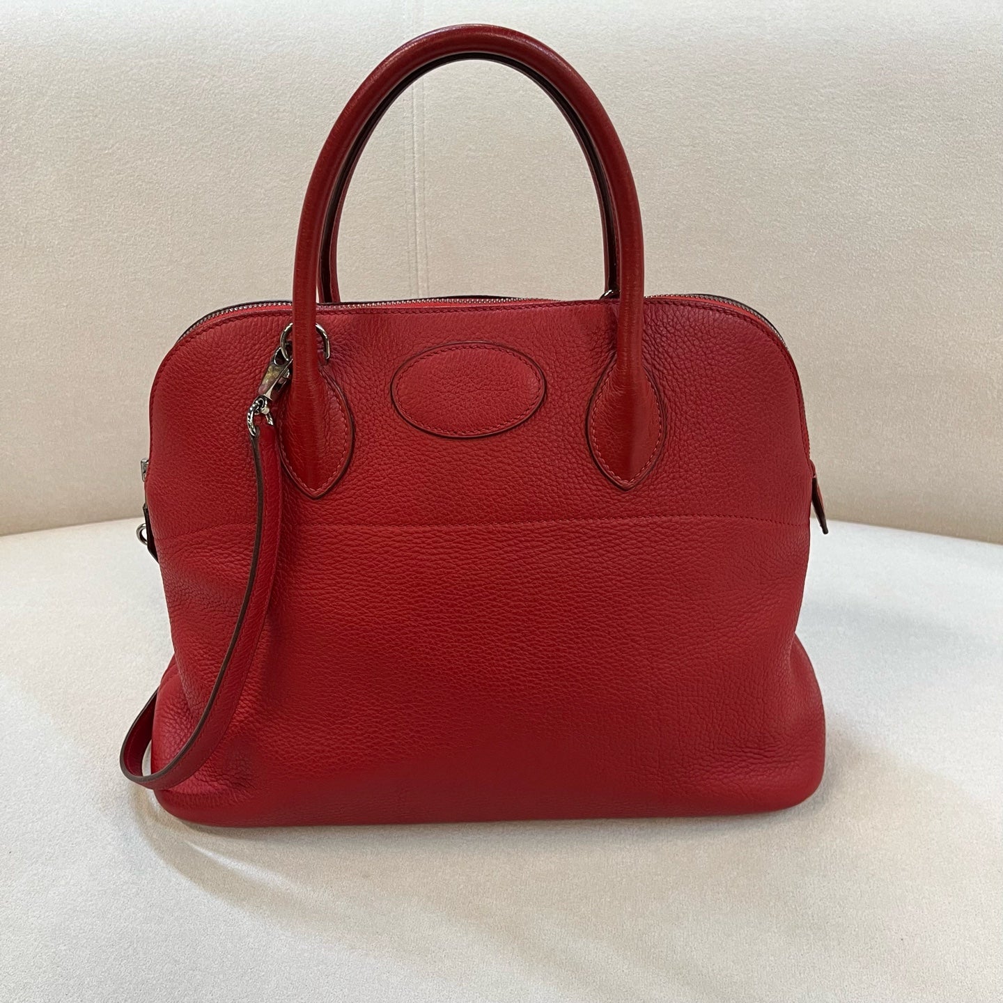 Hermes - Bolide - Leather - Red - (medium)