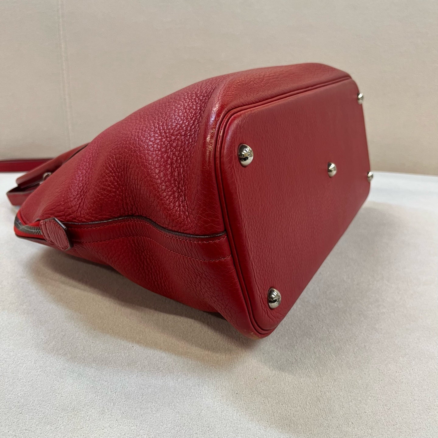 Hermes - Bolide - Leather - Red - (medium)