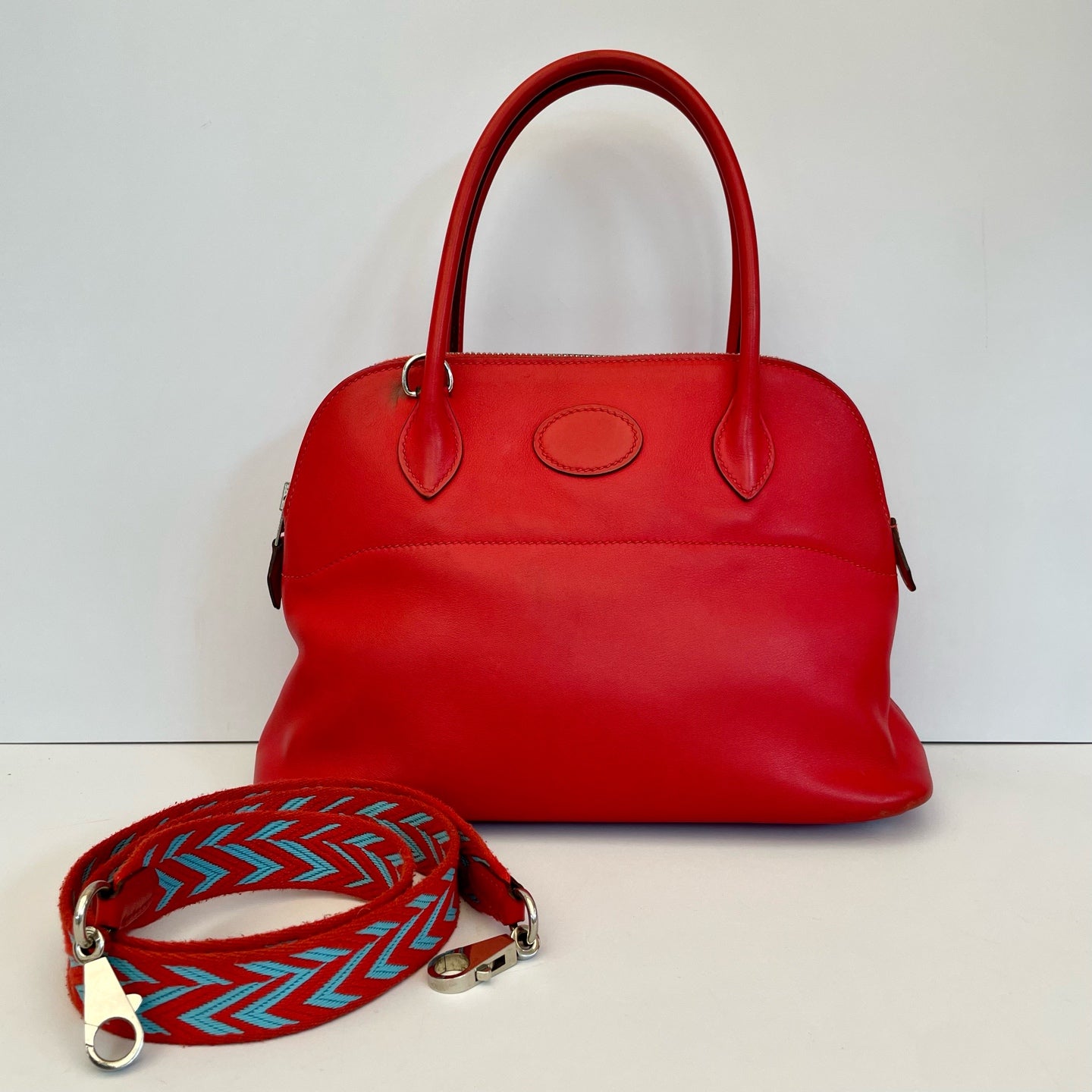 Hermes - Bolide - Leather - Red - (small)