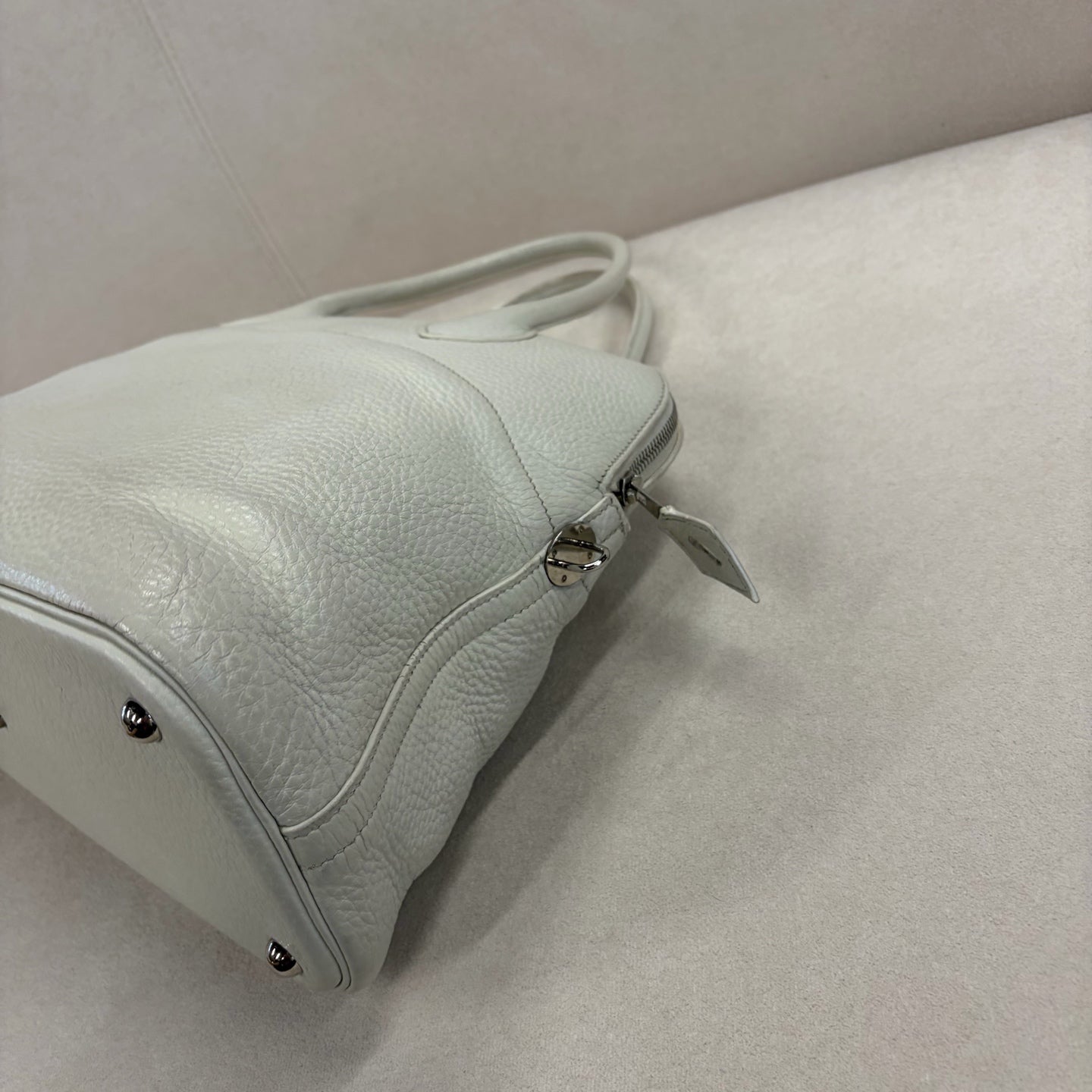 Hermes - Bolide - Leather - White - (large)