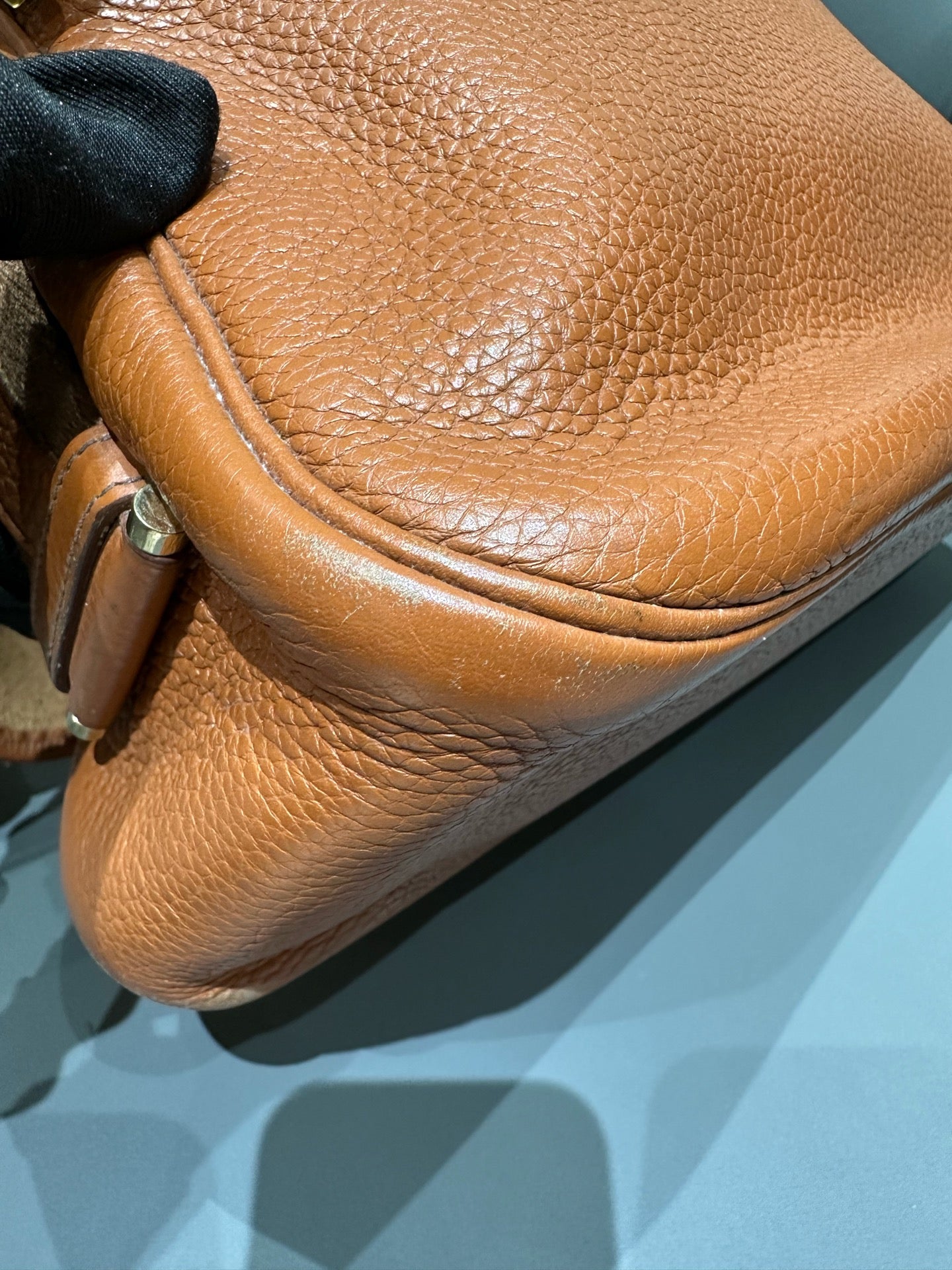 Hermès - Bourlingue Messenger Bag - Togo leather - Brown - (medium)