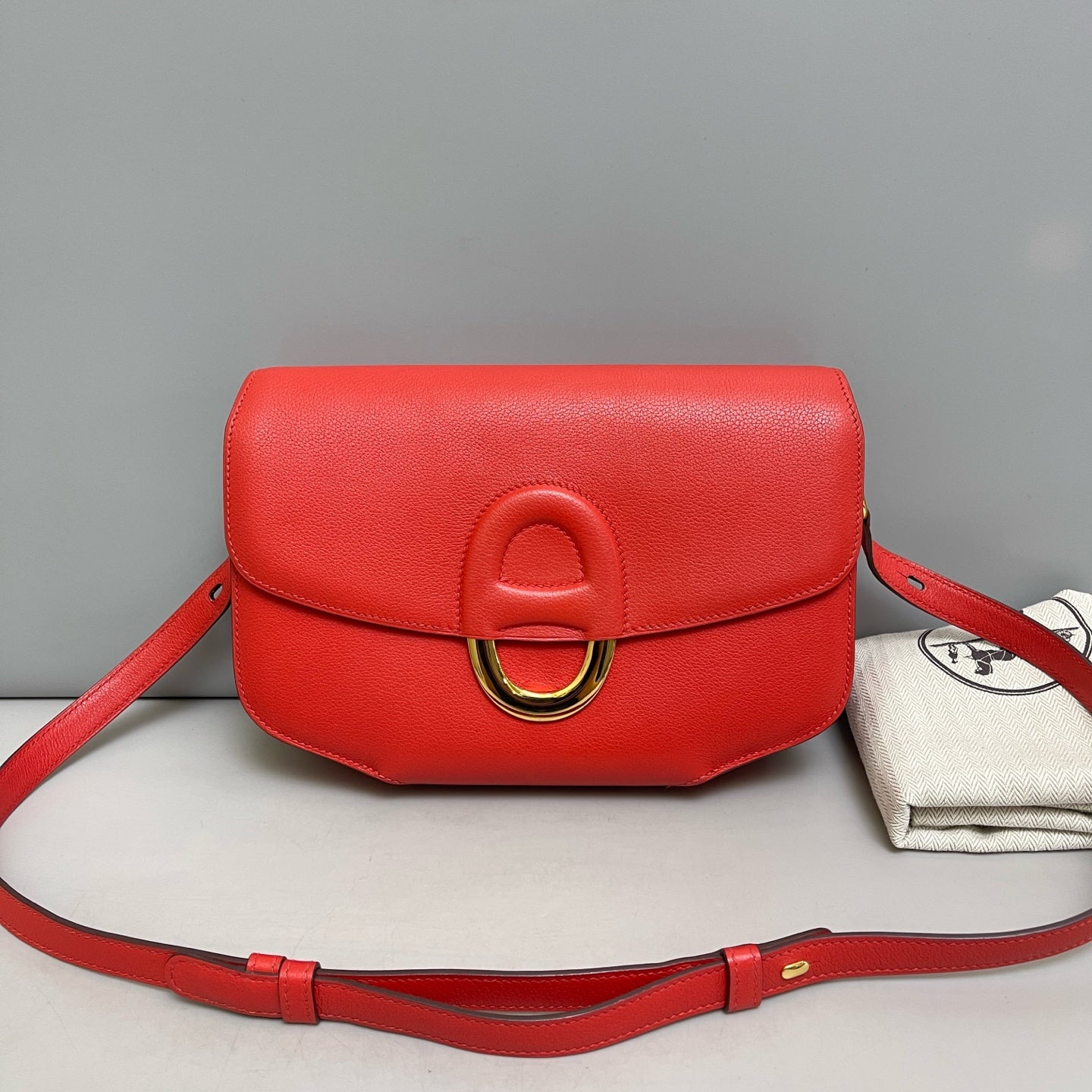 Hermes - Chaine d'Ancre - Leather - Red - (small)