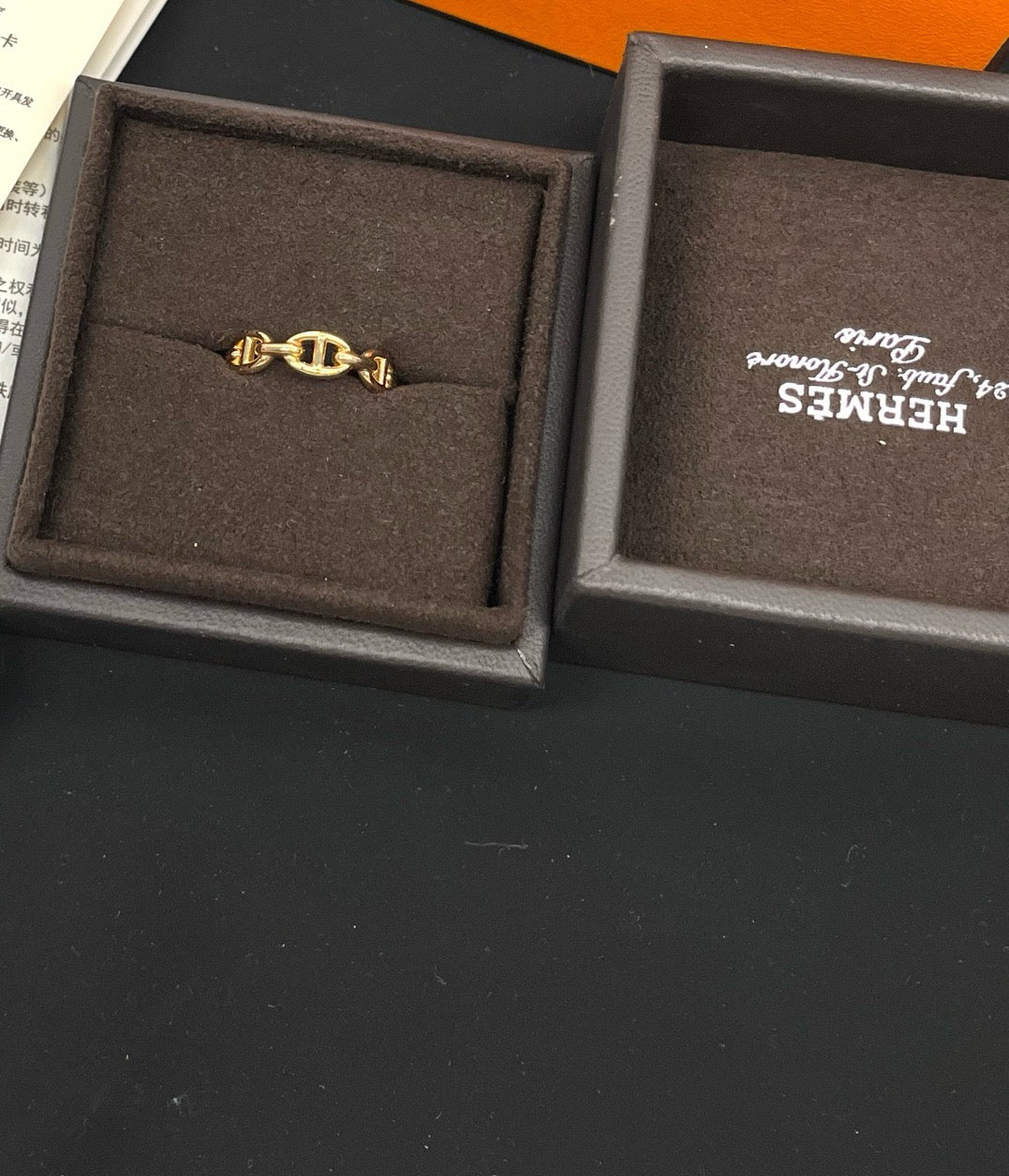 Hermès - Chaine d'Ancre - Yellow gold - Gold - (53)