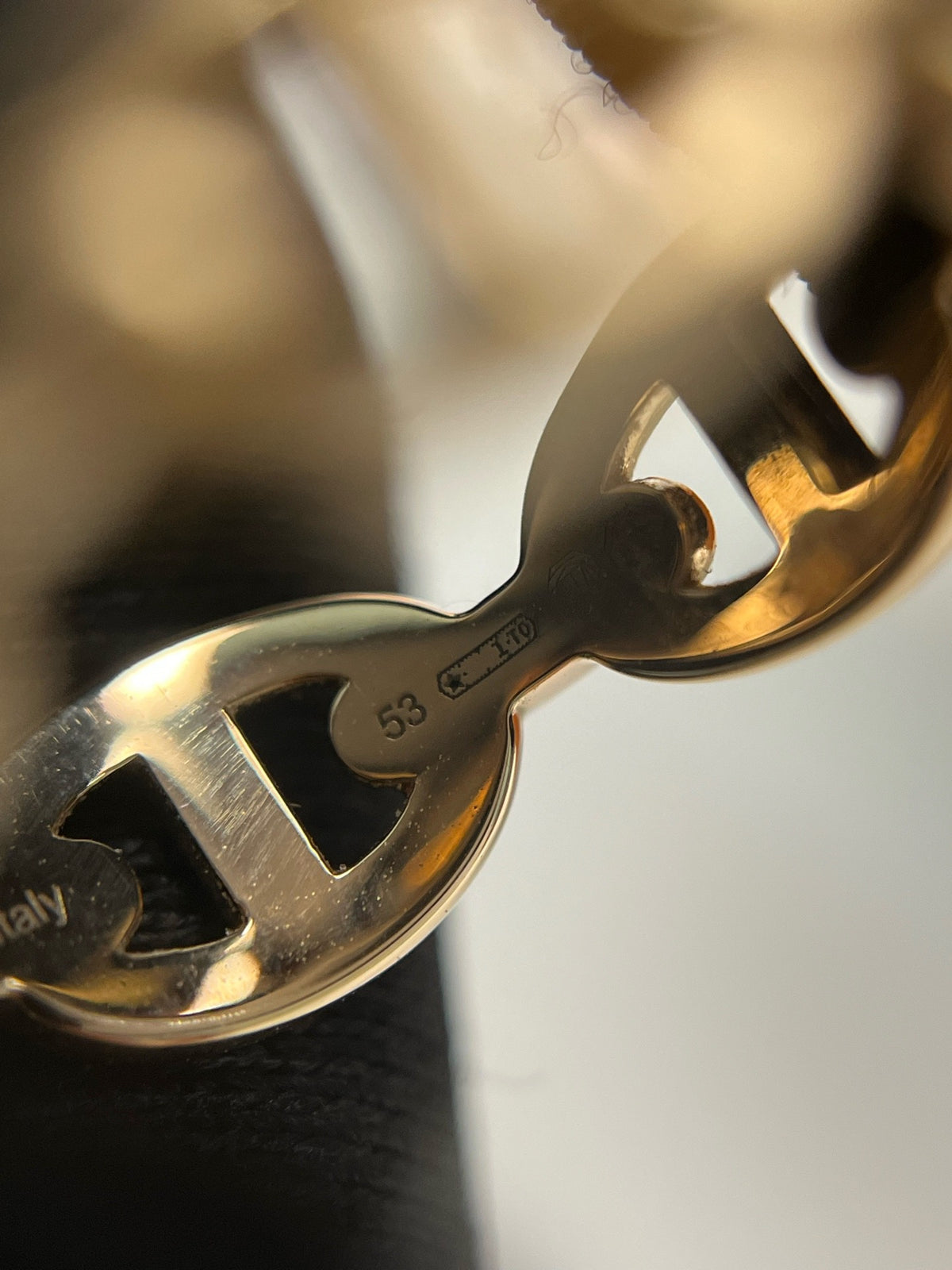 Hermès - Chaine d'Ancre - Yellow gold - Gold - (53)