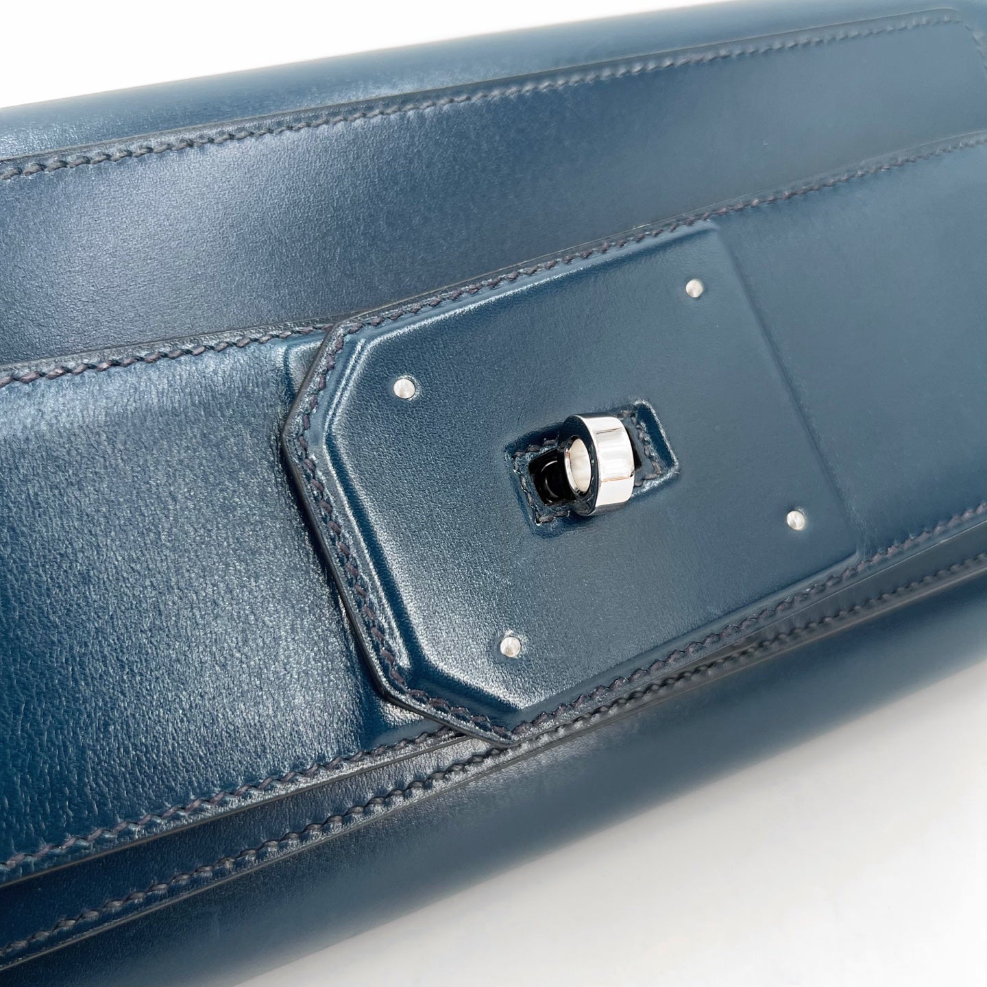 Hermes - Cherche-Midi - Leather - Navy - (medium)