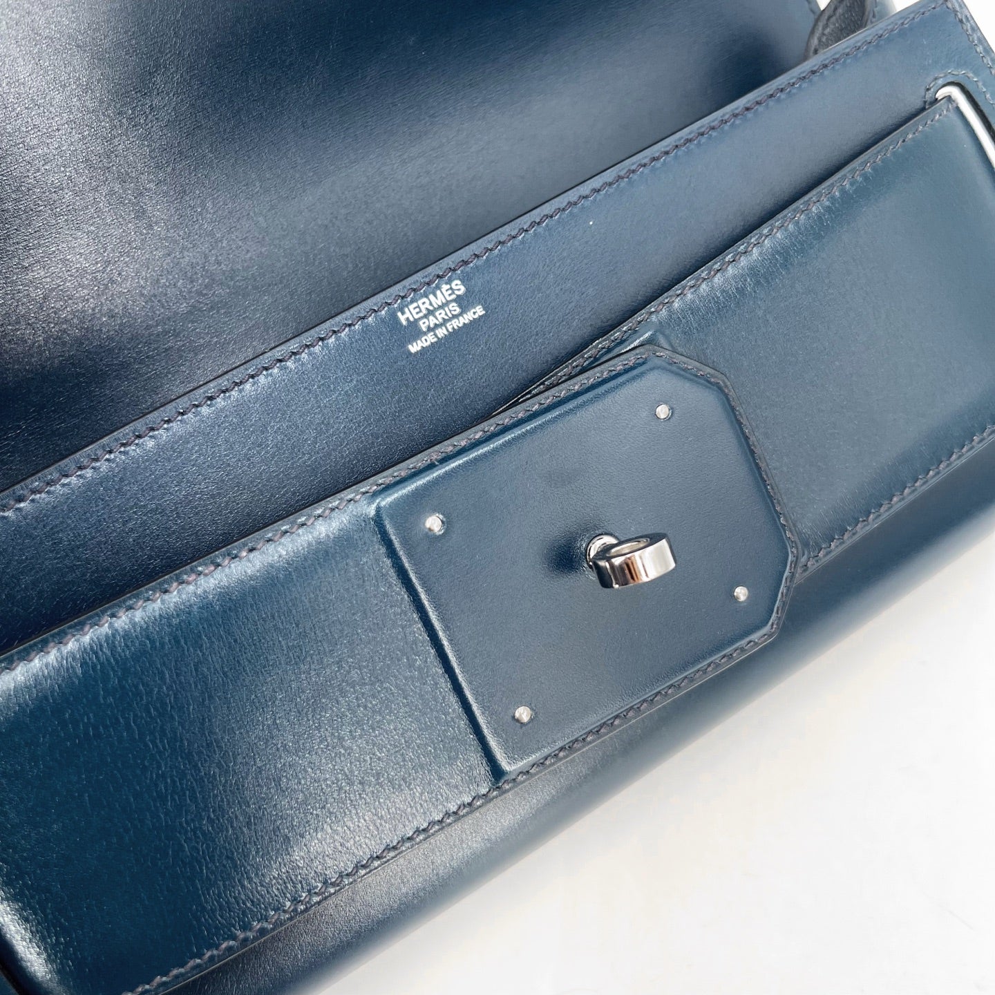 Hermes - Cherche-Midi - Leather - Navy - (medium)
