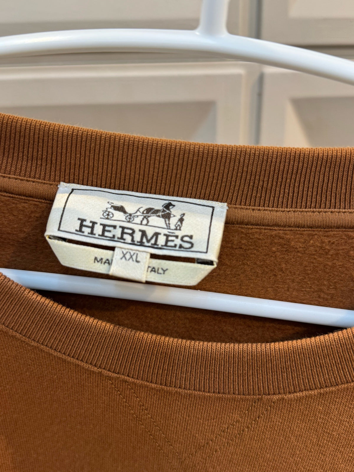 Hermès - Chevaux en Symetrie - Cotton - Brown - (XL)
