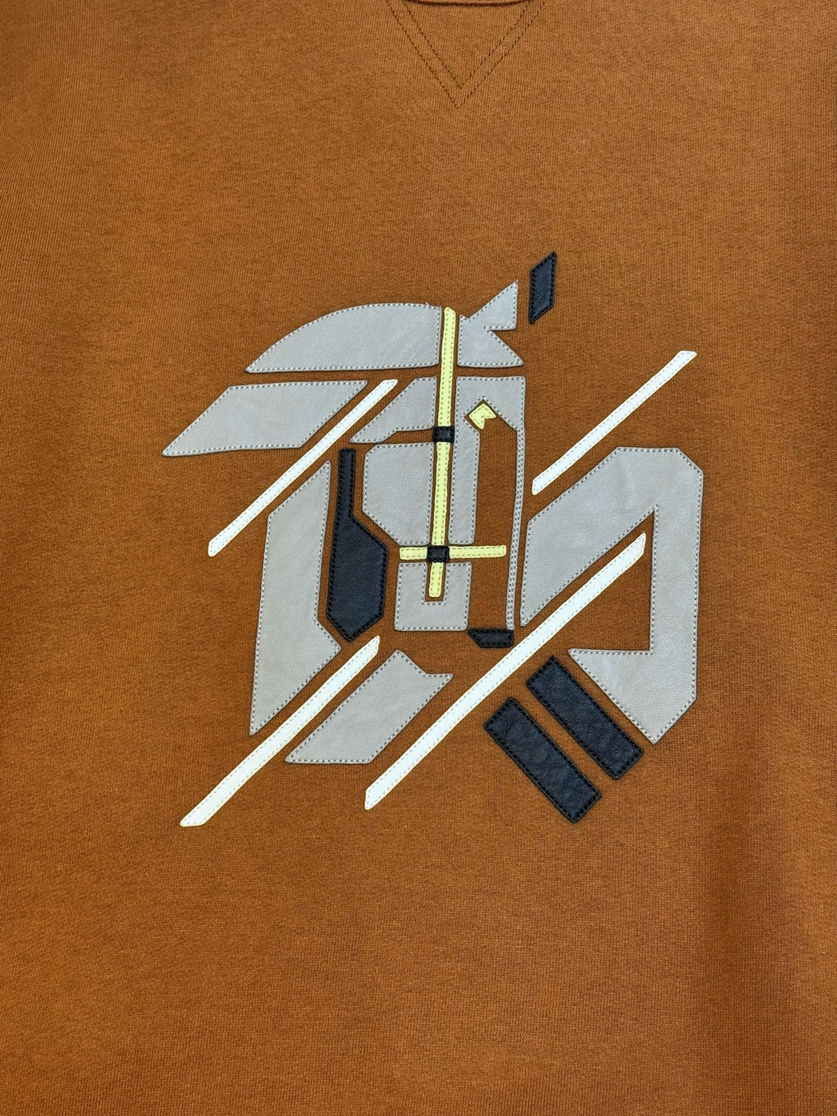 Hermès - Chevaux en Symetrie - Cotton - Brown - (XL)