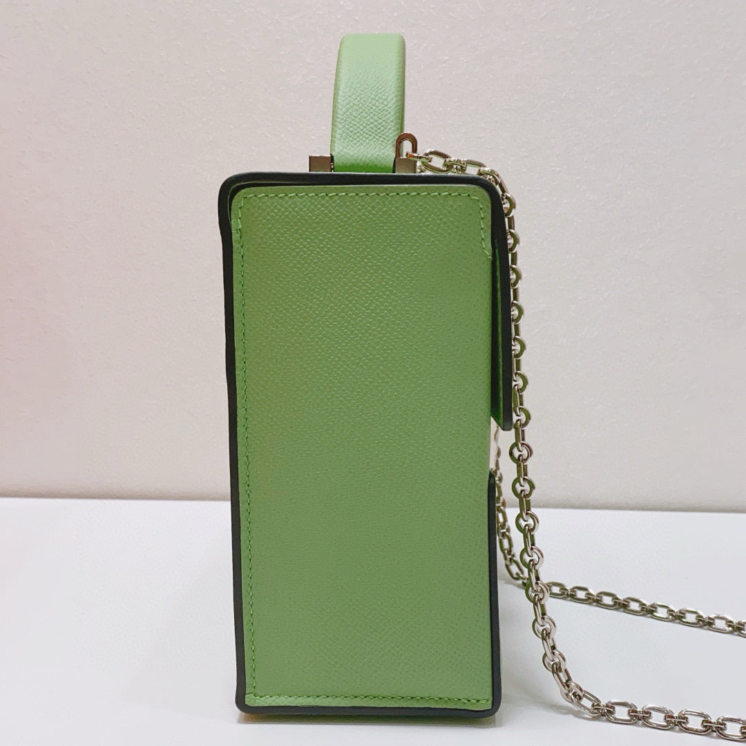 Hermès - Cinhetic 3i - Grained leather - Green - (mini)